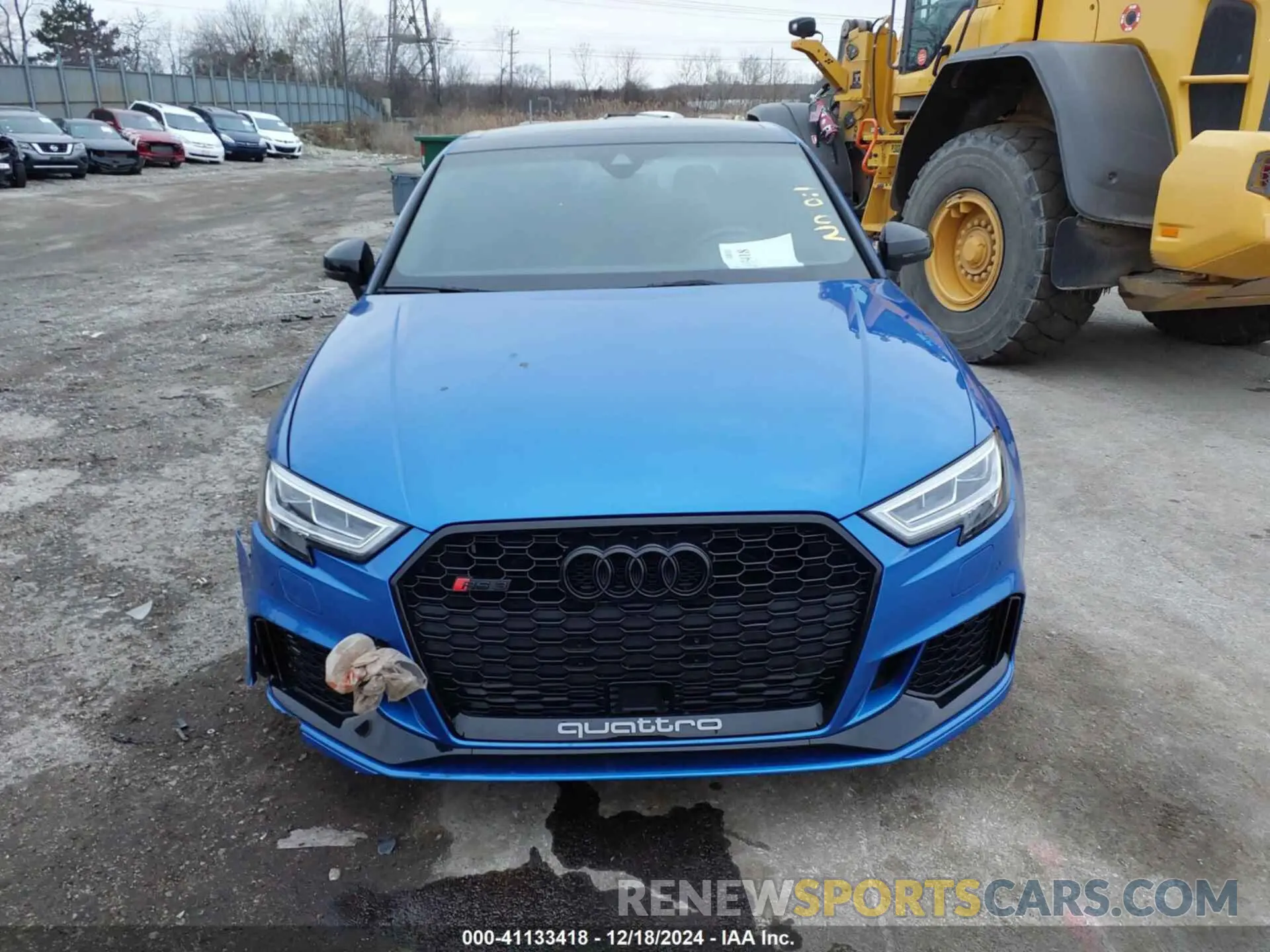 12 Photograph of a damaged car WUABWGFF0LA904105 AUDI RS 3 SEDAN 2020
