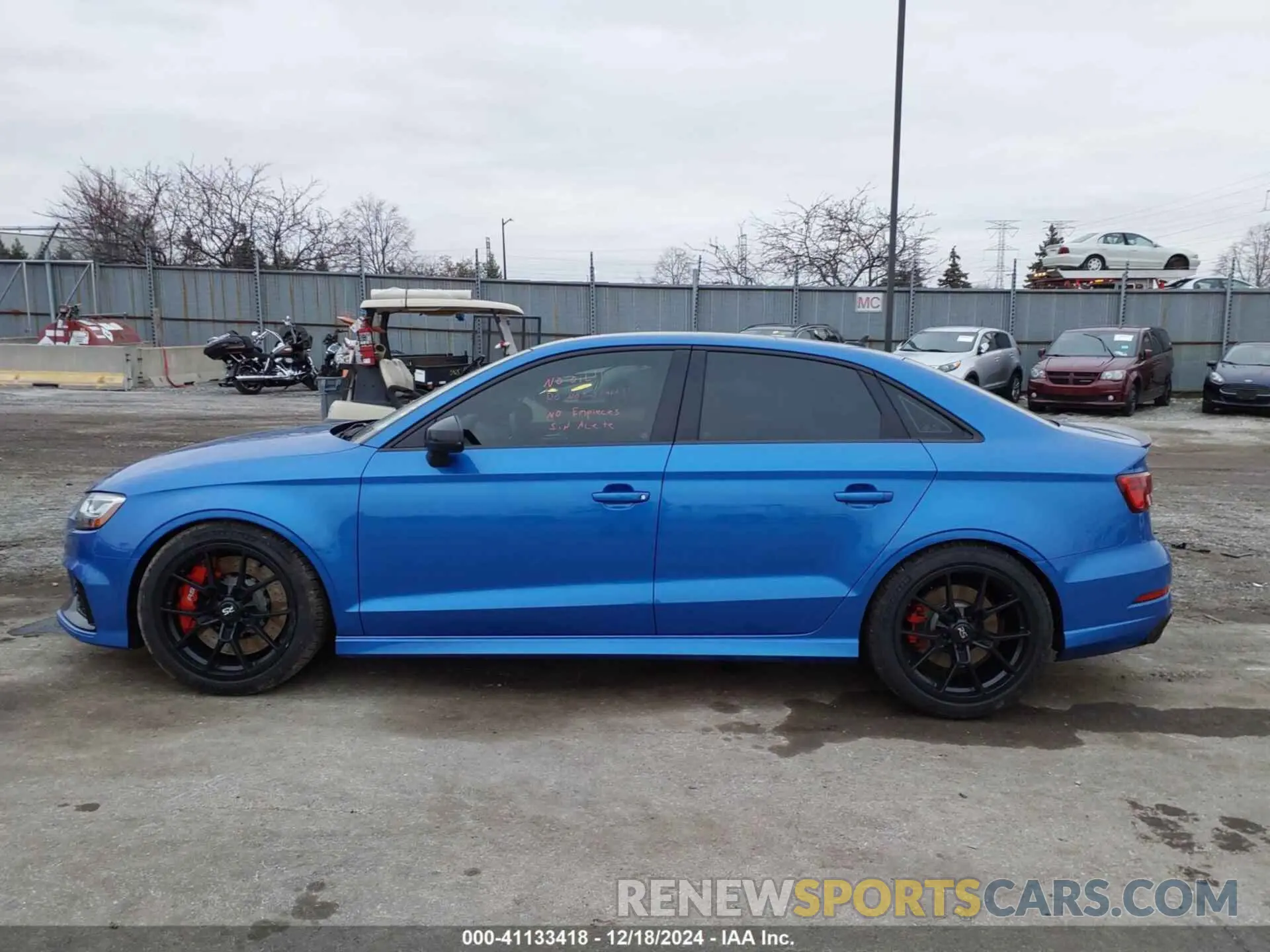 14 Photograph of a damaged car WUABWGFF0LA904105 AUDI RS 3 SEDAN 2020