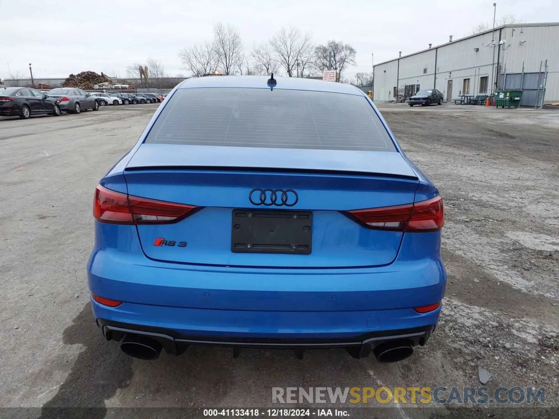16 Photograph of a damaged car WUABWGFF0LA904105 AUDI RS 3 SEDAN 2020