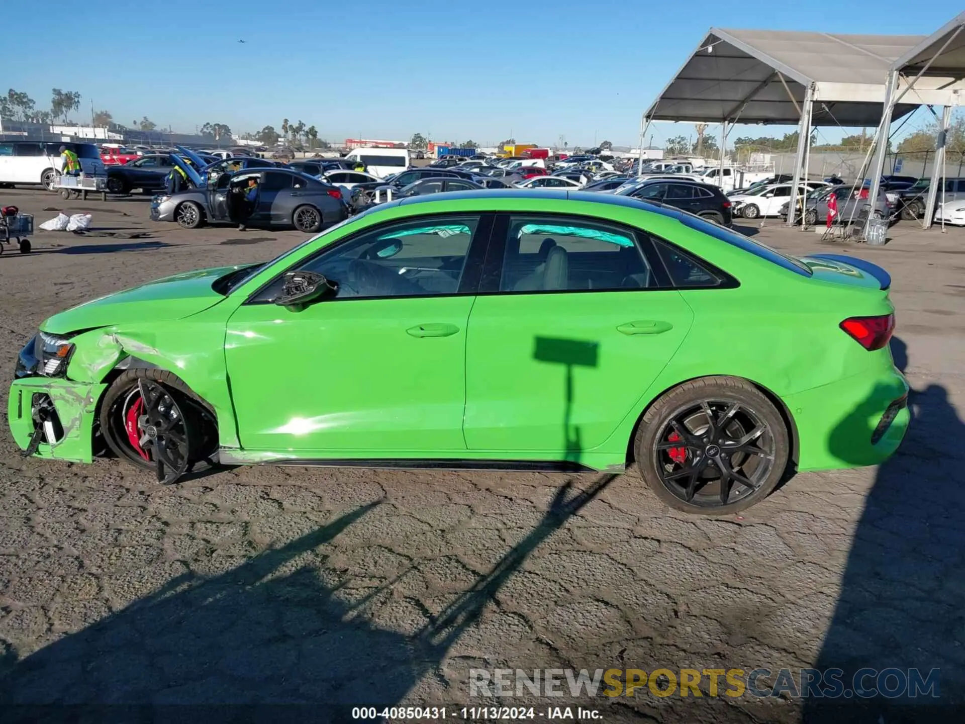 14 Фотография поврежденного автомобиля WUAG4DGY0RA911607 AUDI RS 3 SEDAN 2024