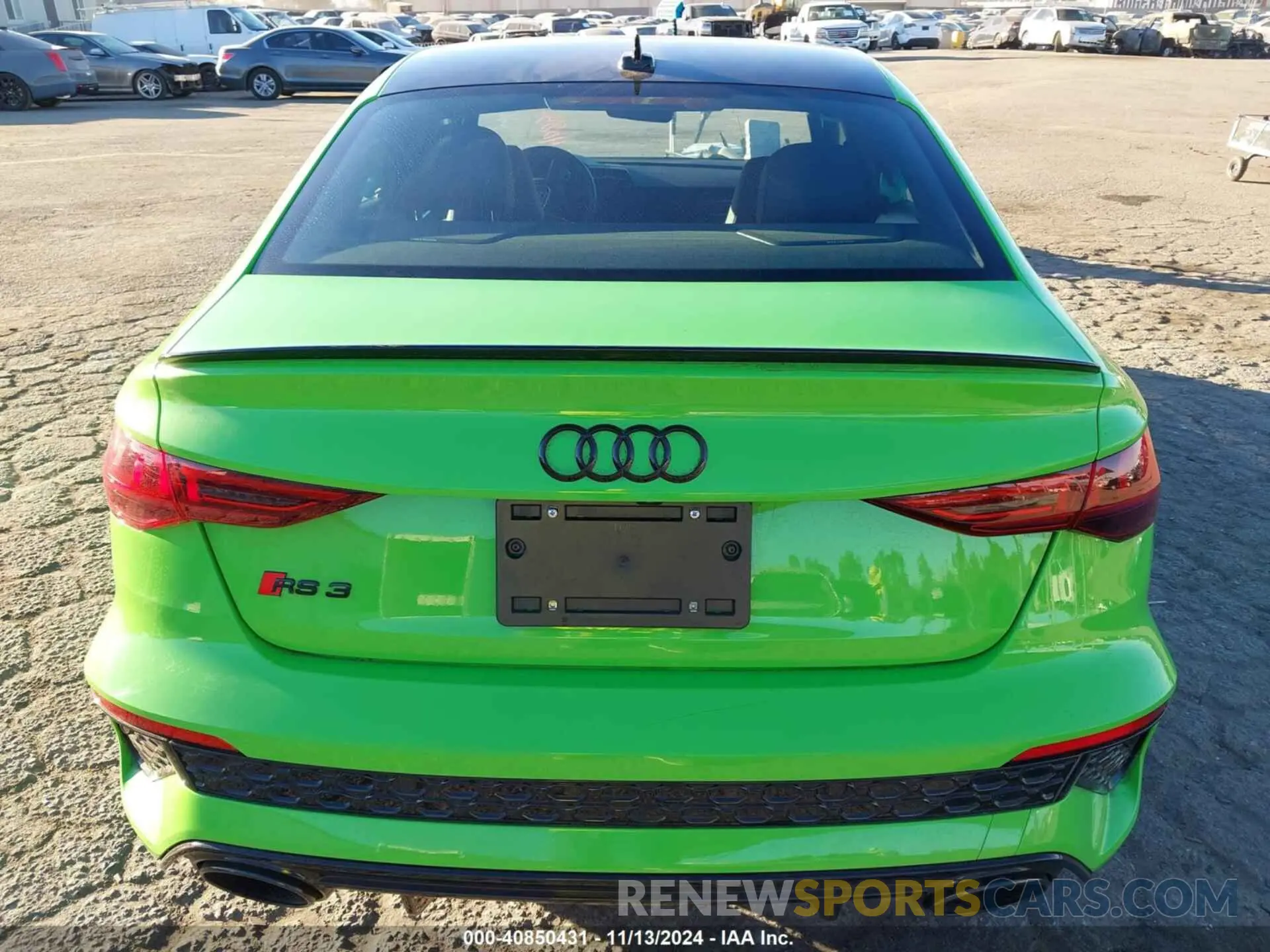 16 Фотография поврежденного автомобиля WUAG4DGY0RA911607 AUDI RS 3 SEDAN 2024