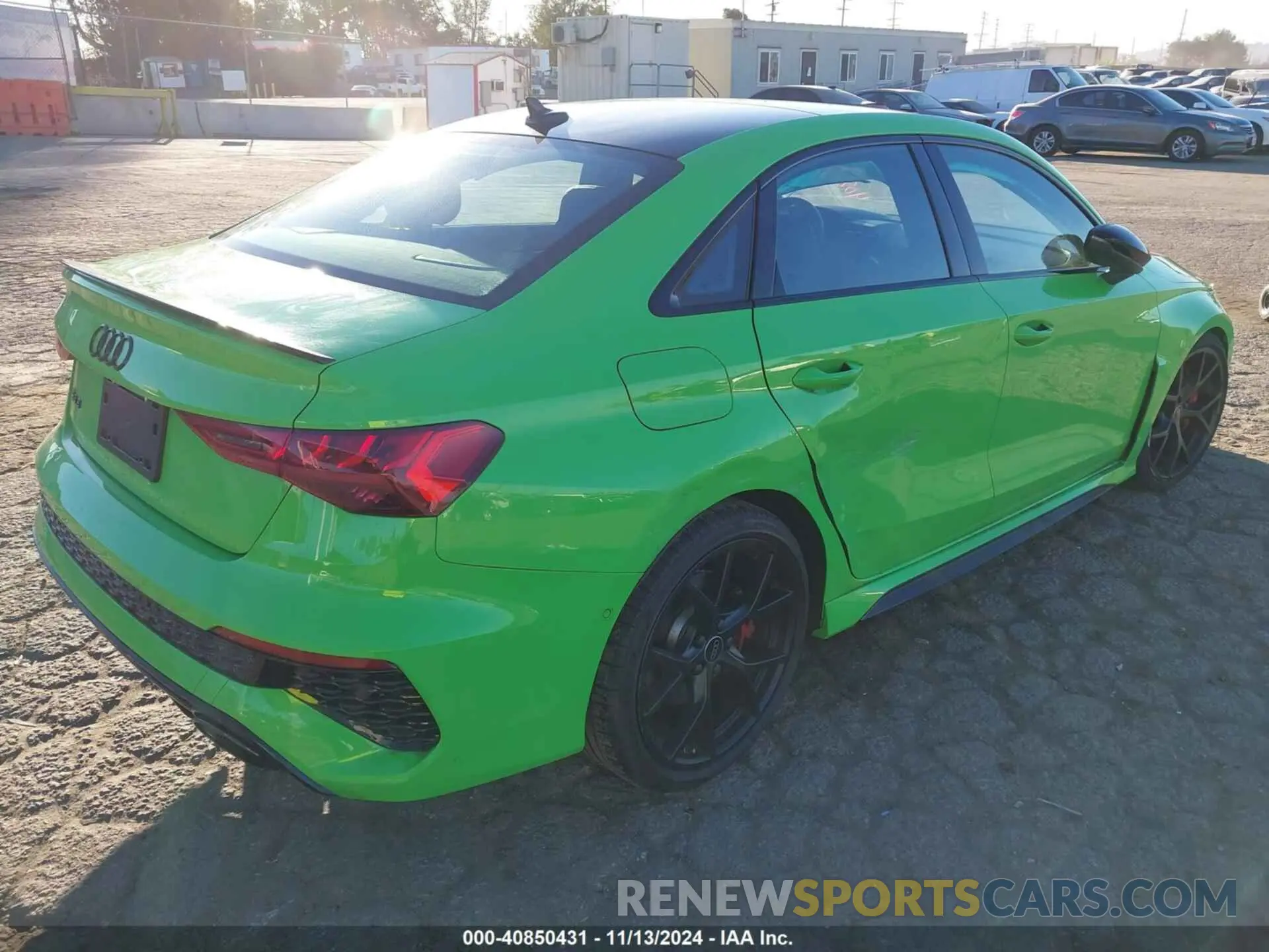 4 Фотография поврежденного автомобиля WUAG4DGY0RA911607 AUDI RS 3 SEDAN 2024