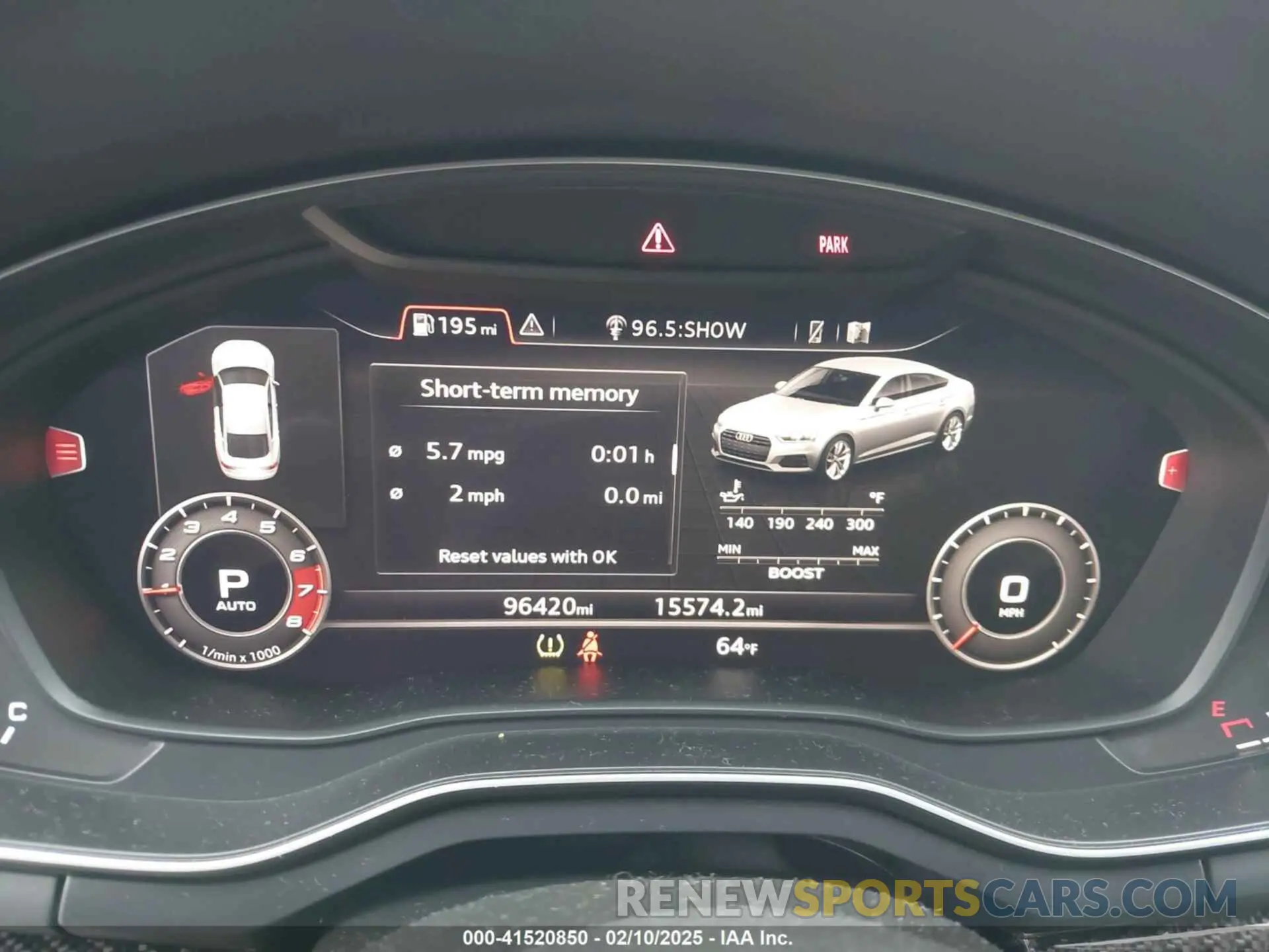 7 Photograph of a damaged car WUABWCF59KA900598 AUDI RS 5 2019