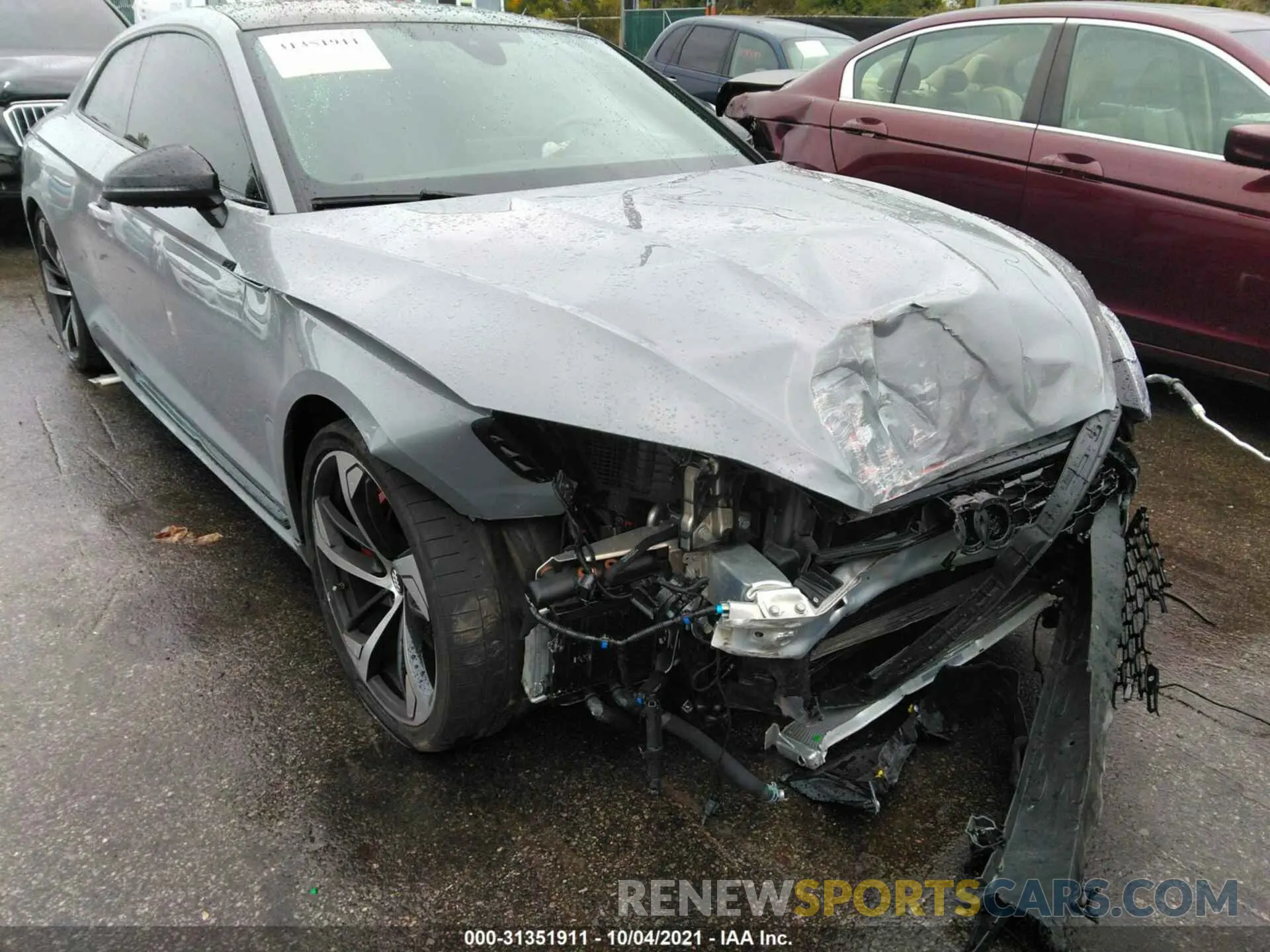 6 Фотография поврежденного автомобиля WUAPWAF51KA903439 AUDI RS 5 COUPE 2019
