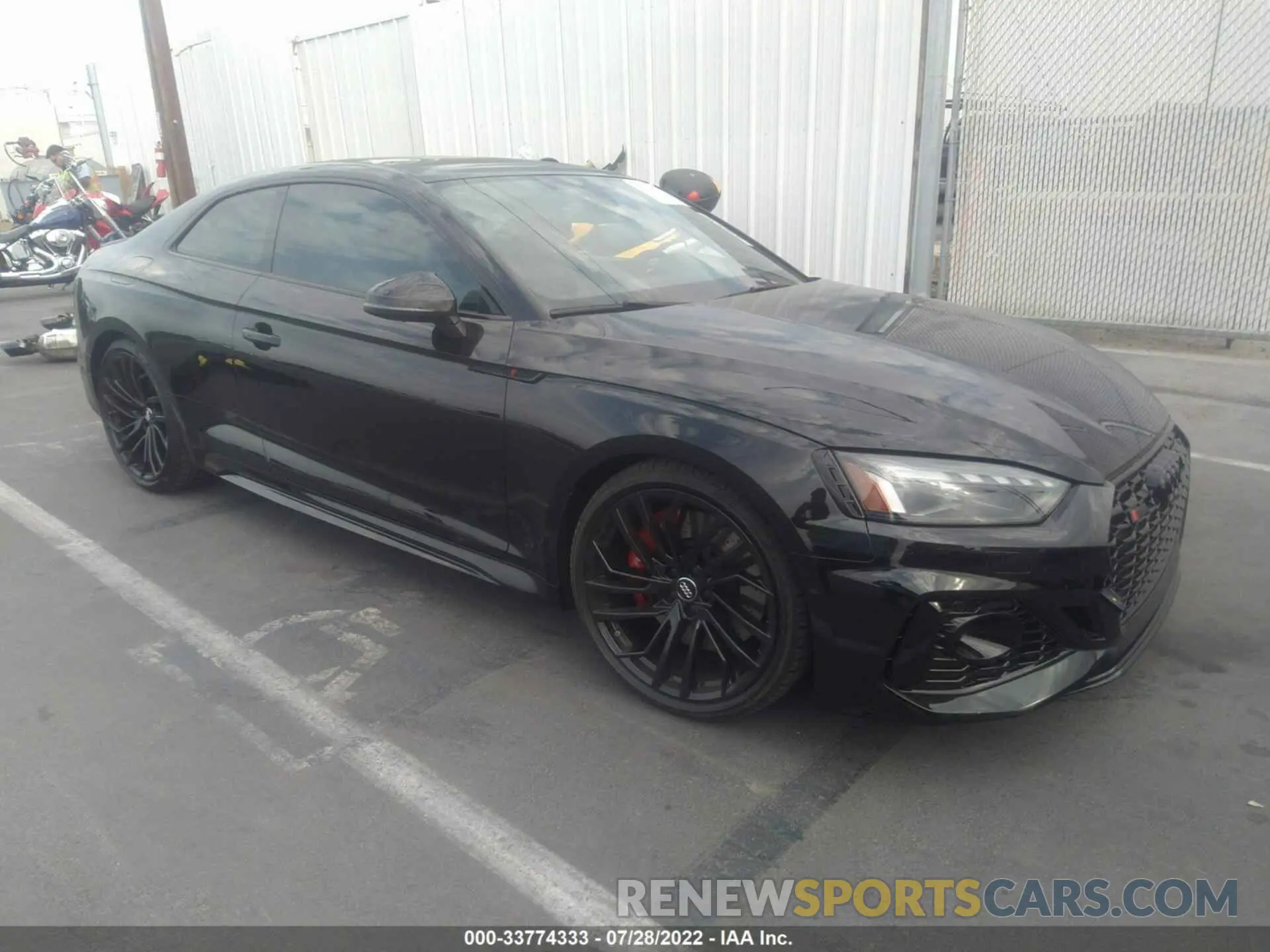 1 Photograph of a damaged car WUANWAF50MA901286 AUDI RS 5 COUPE 2021