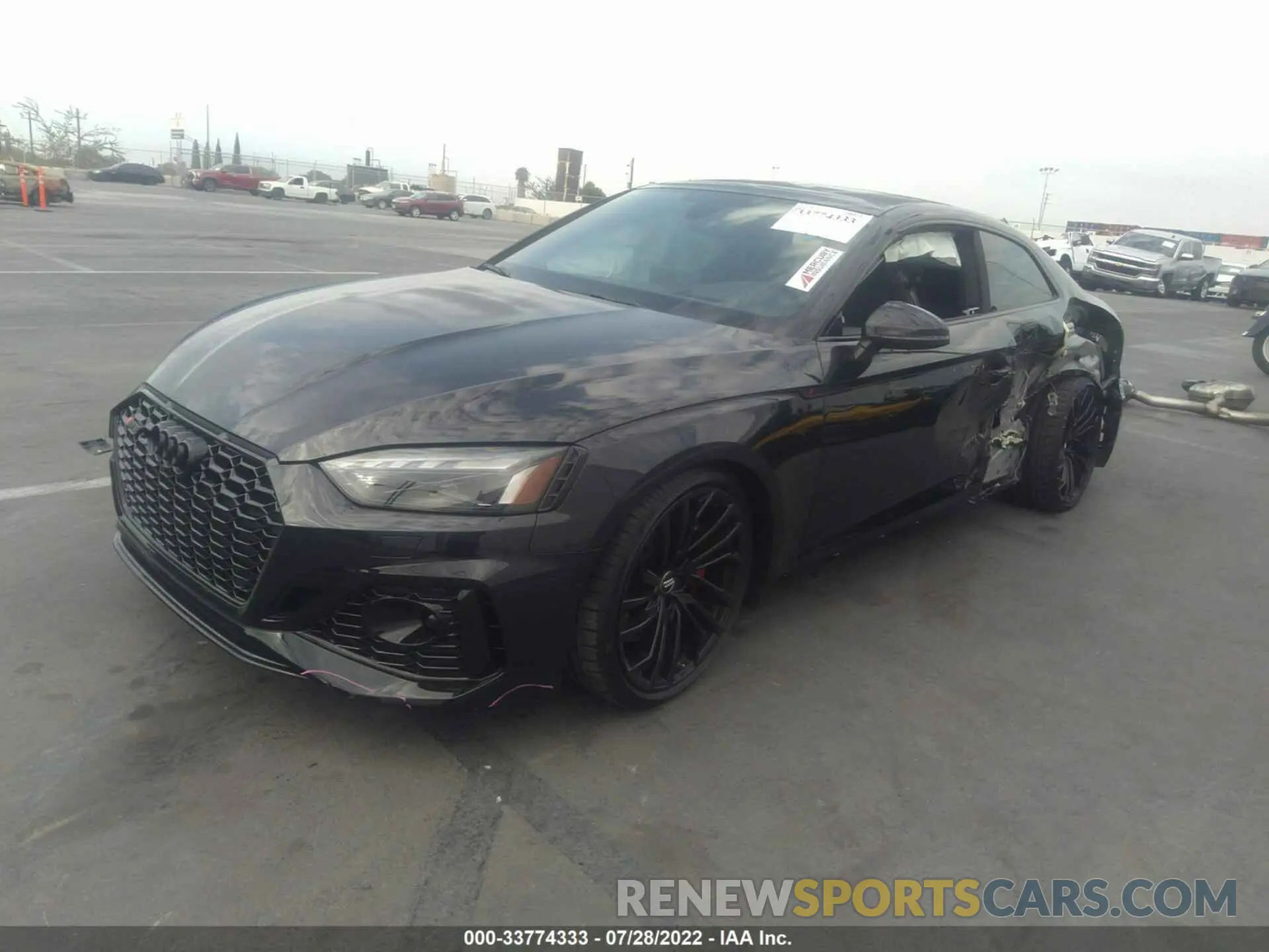 2 Photograph of a damaged car WUANWAF50MA901286 AUDI RS 5 COUPE 2021