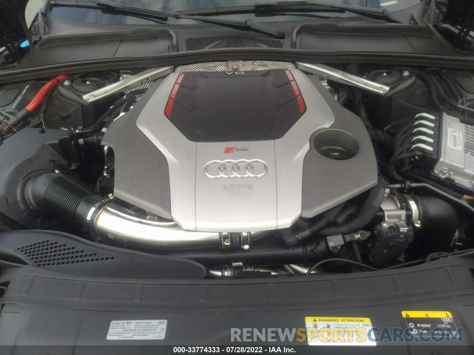 6 Photograph of a damaged car WUANWAF50MA901286 AUDI RS 5 COUPE 2021