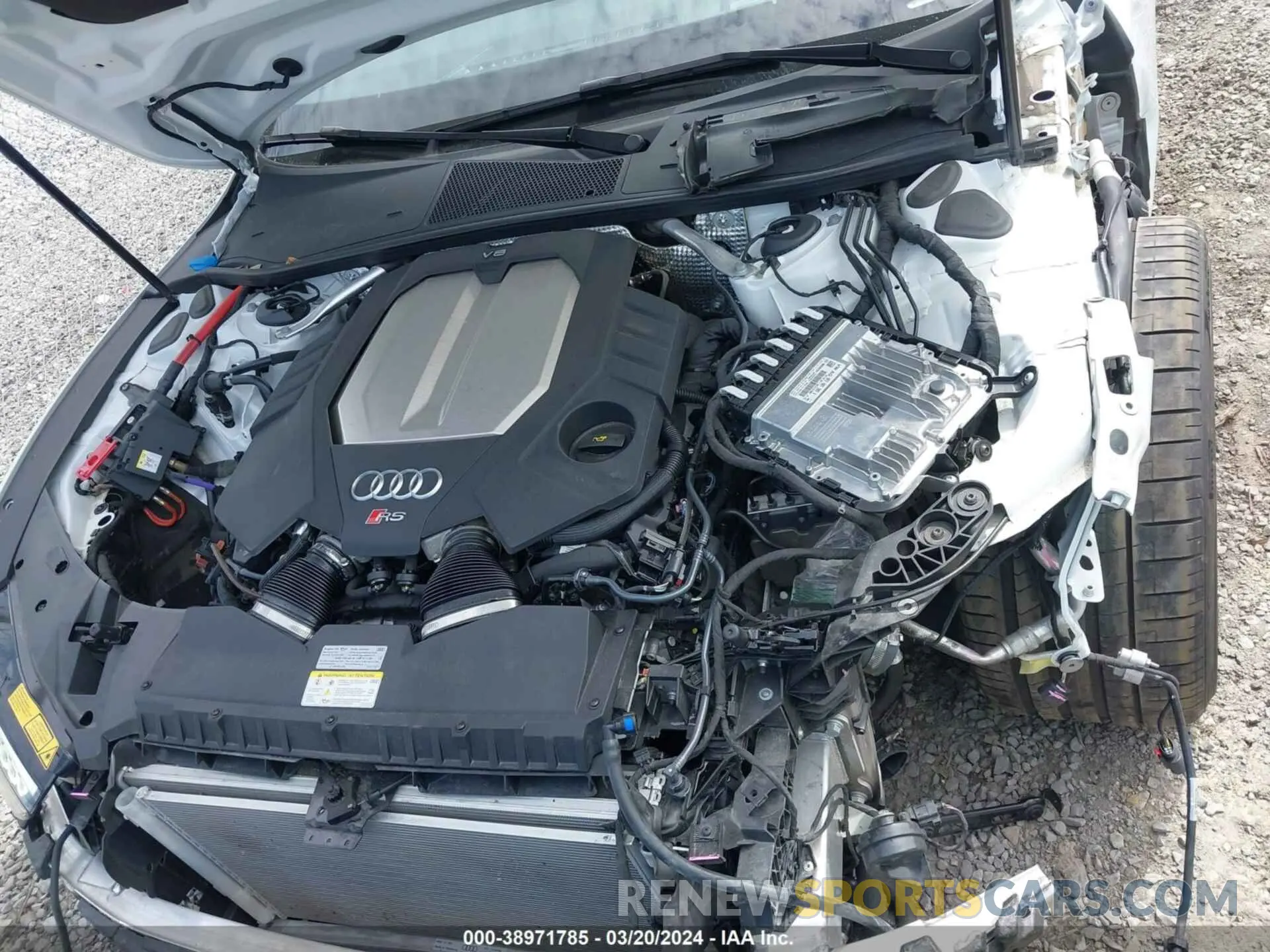 10 Фотография поврежденного автомобиля WUAPCBF27PN901215 AUDI RS 7 SPORTBACK 2023