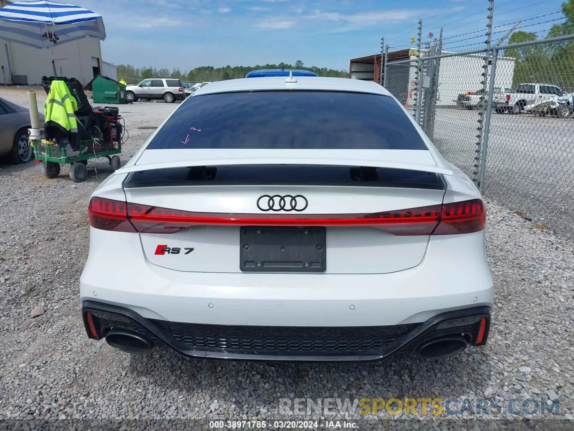 17 Фотография поврежденного автомобиля WUAPCBF27PN901215 AUDI RS 7 SPORTBACK 2023