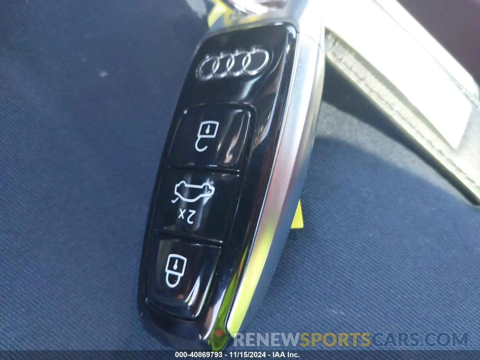 11 Photograph of a damaged car WAUBHBFWXR7900267 AUDI RS E-TRON GT 2024