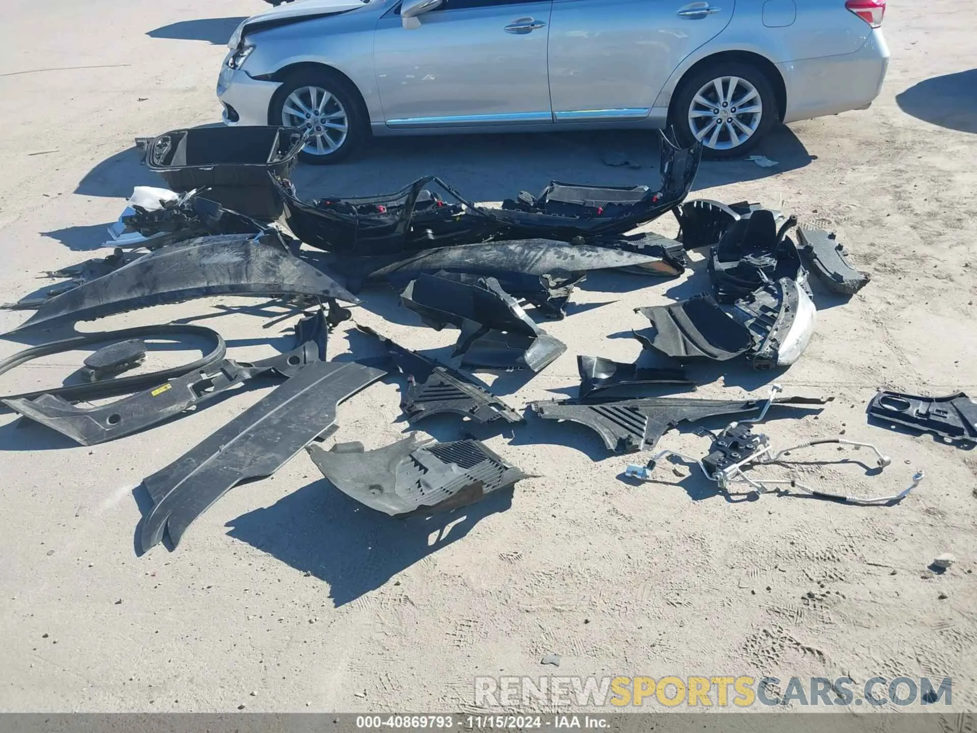 12 Photograph of a damaged car WAUBHBFWXR7900267 AUDI RS E-TRON GT 2024