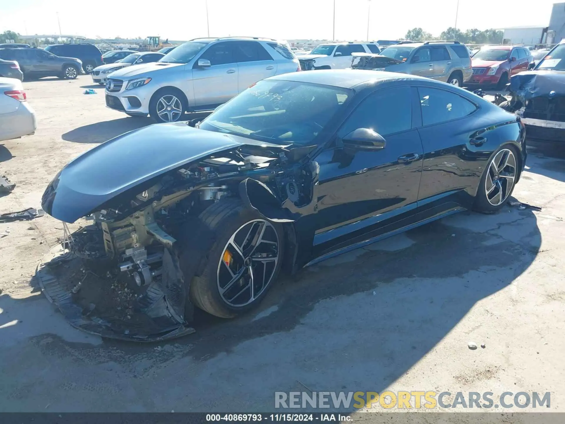 2 Photograph of a damaged car WAUBHBFWXR7900267 AUDI RS E-TRON GT 2024