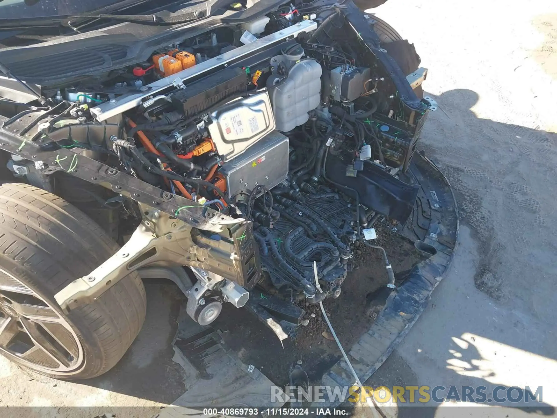 6 Photograph of a damaged car WAUBHBFWXR7900267 AUDI RS E-TRON GT 2024
