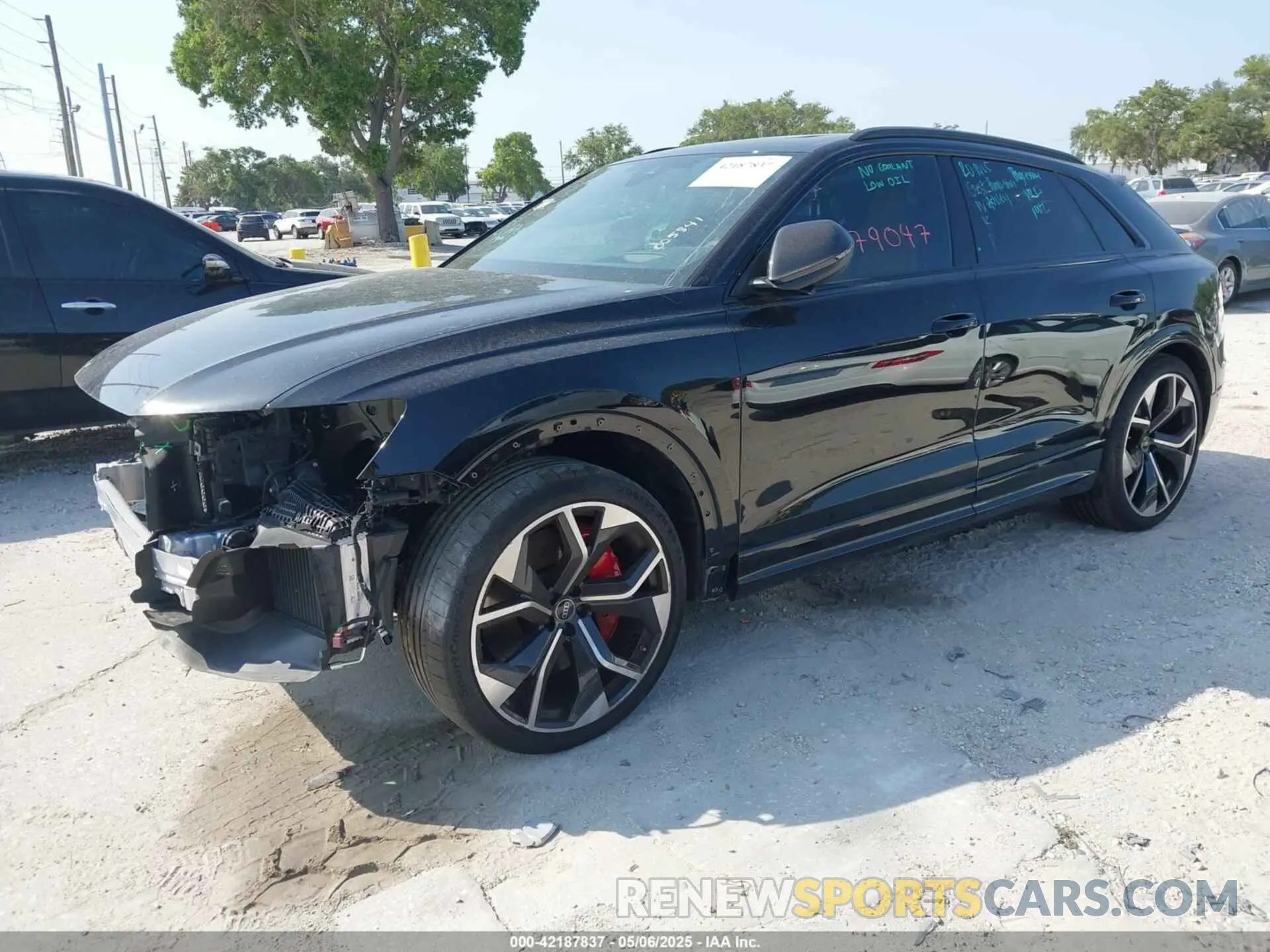 2 Photograph of a damaged car WU1ARBF15RD005841 AUDI RS Q8 2024