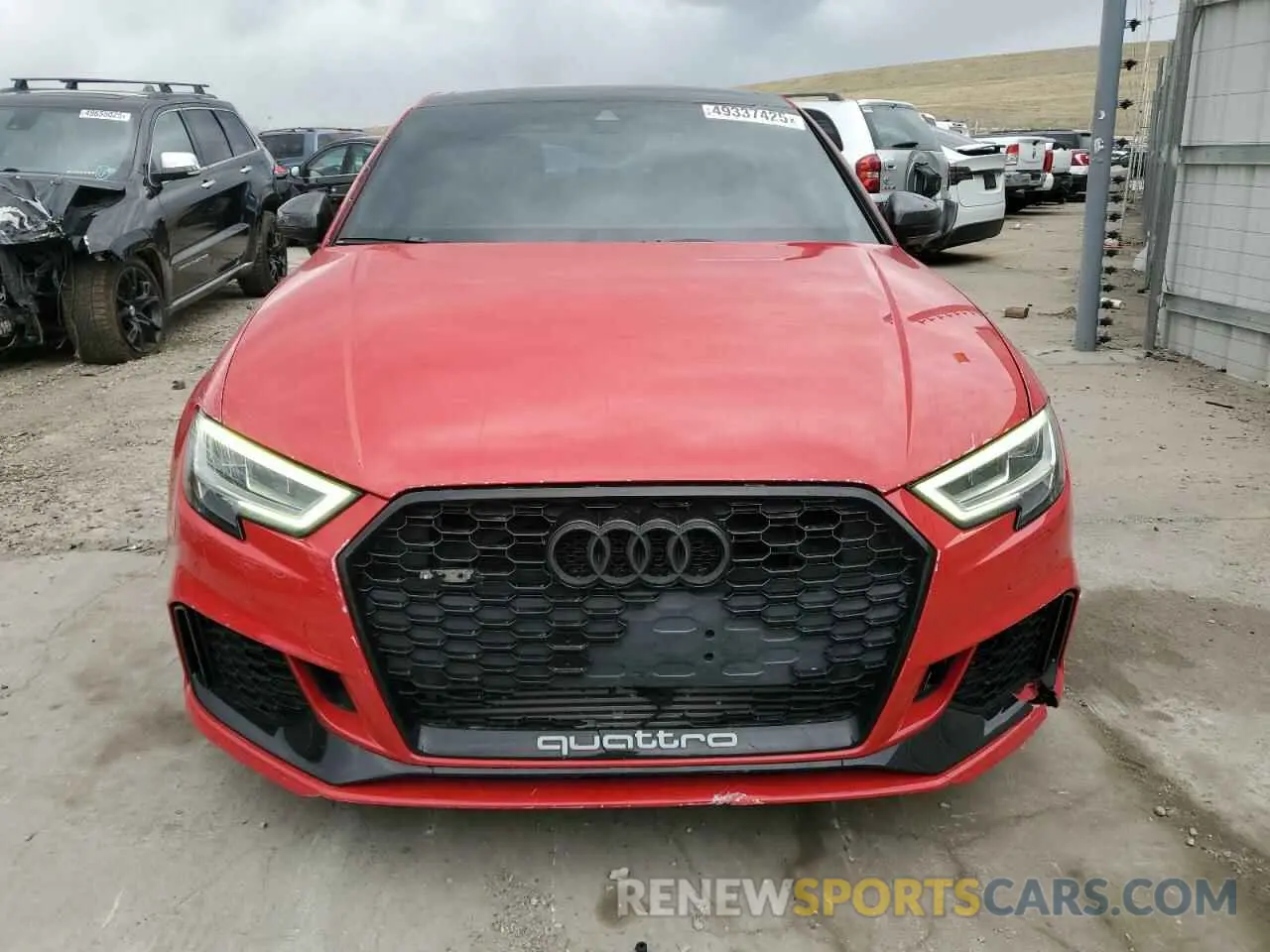 5 Фотография поврежденного автомобиля WUABWGFF2KA906727 AUDI RS3 2019