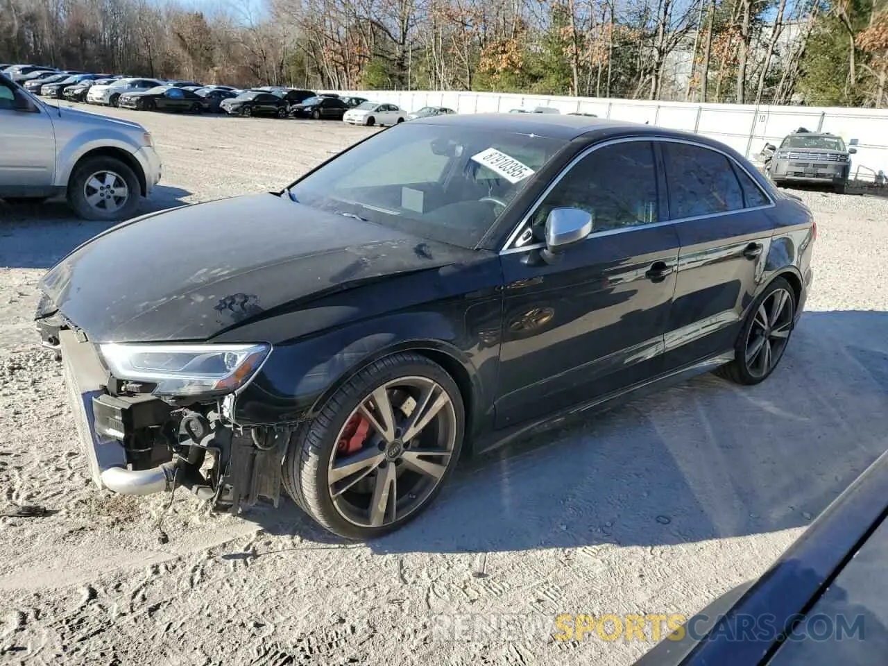 1 Photograph of a damaged car WUABWGFF8KA907574 AUDI RS3 2019