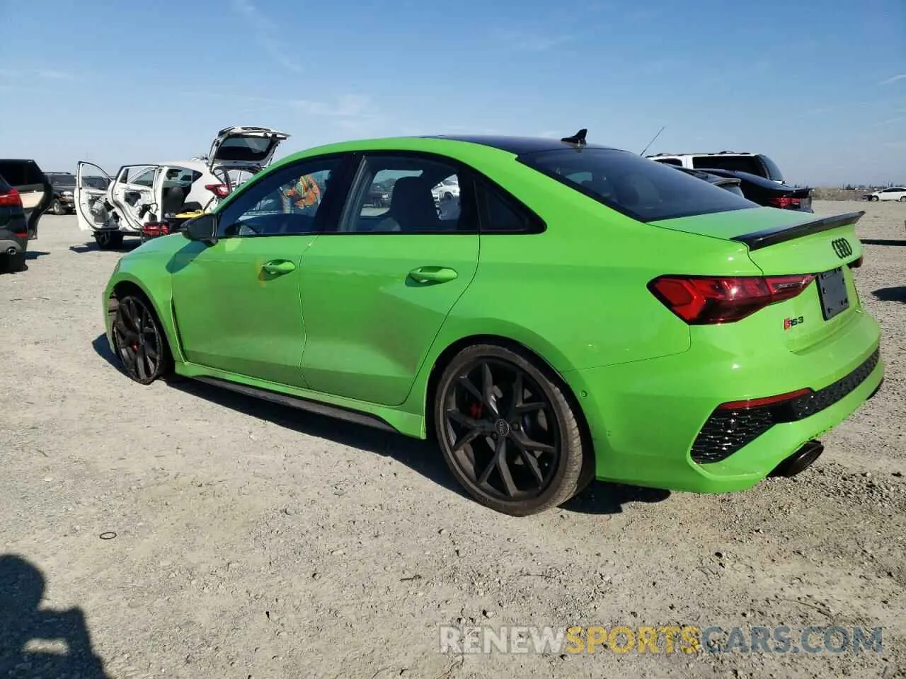 2 Photograph of a damaged car WUAG4DGY8RA911239 AUDI RS3 2024