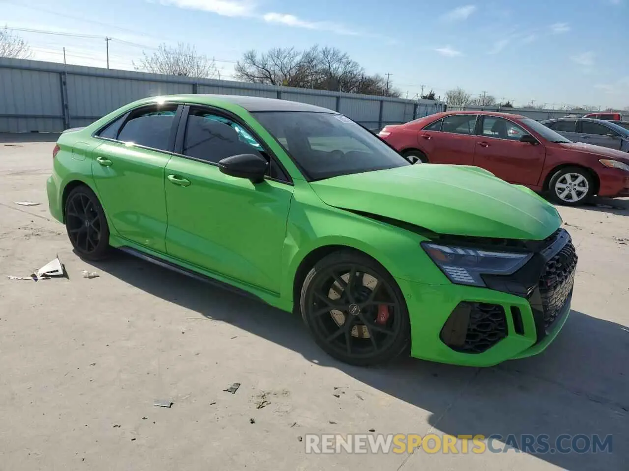 4 Фотография поврежденного автомобиля WUAG4DGYXRA910674 AUDI RS3 2024