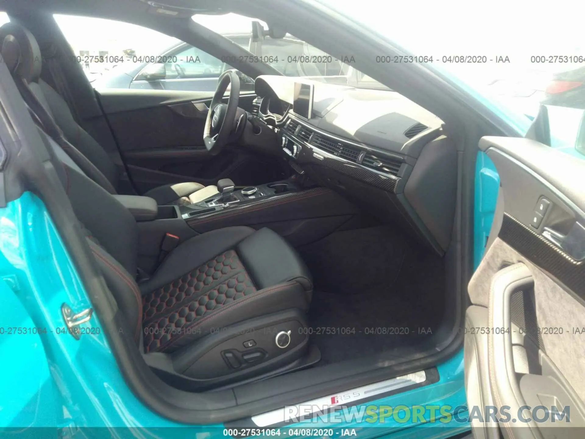 5 Photograph of a damaged car WUABWCF54KA903778 AUDI RS5 2019