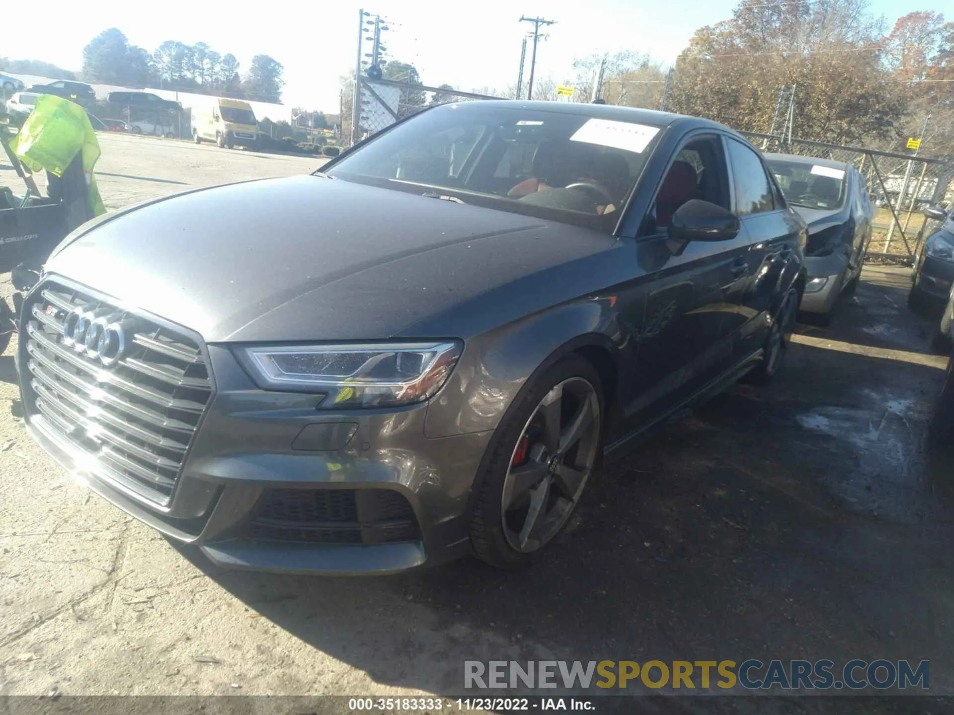 2 Photograph of a damaged car WAUB1GFF7K1018550 AUDI S3 2019