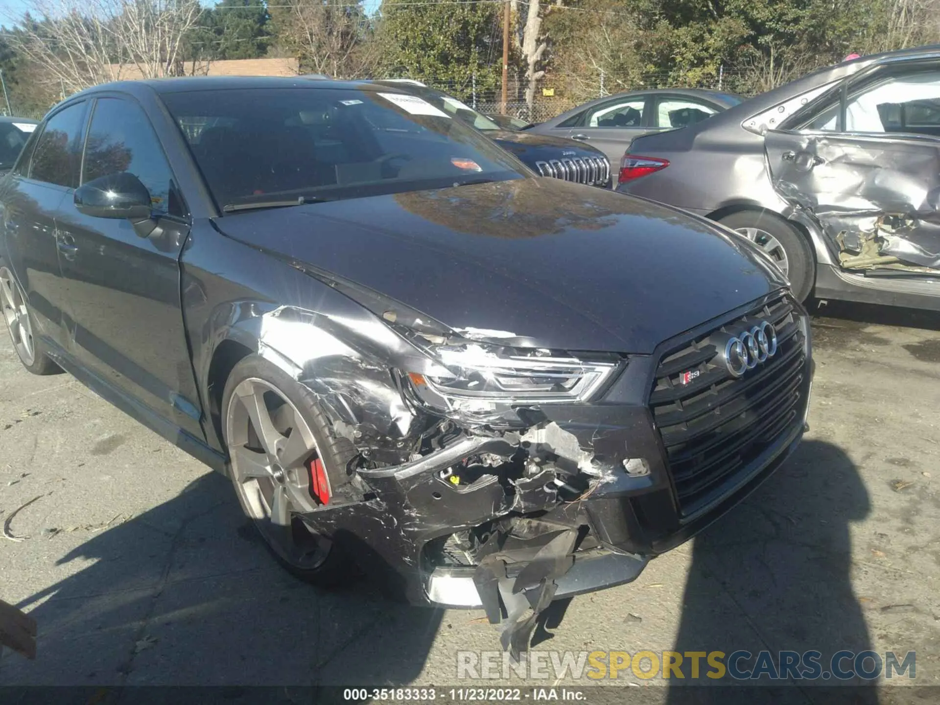 6 Photograph of a damaged car WAUB1GFF7K1018550 AUDI S3 2019