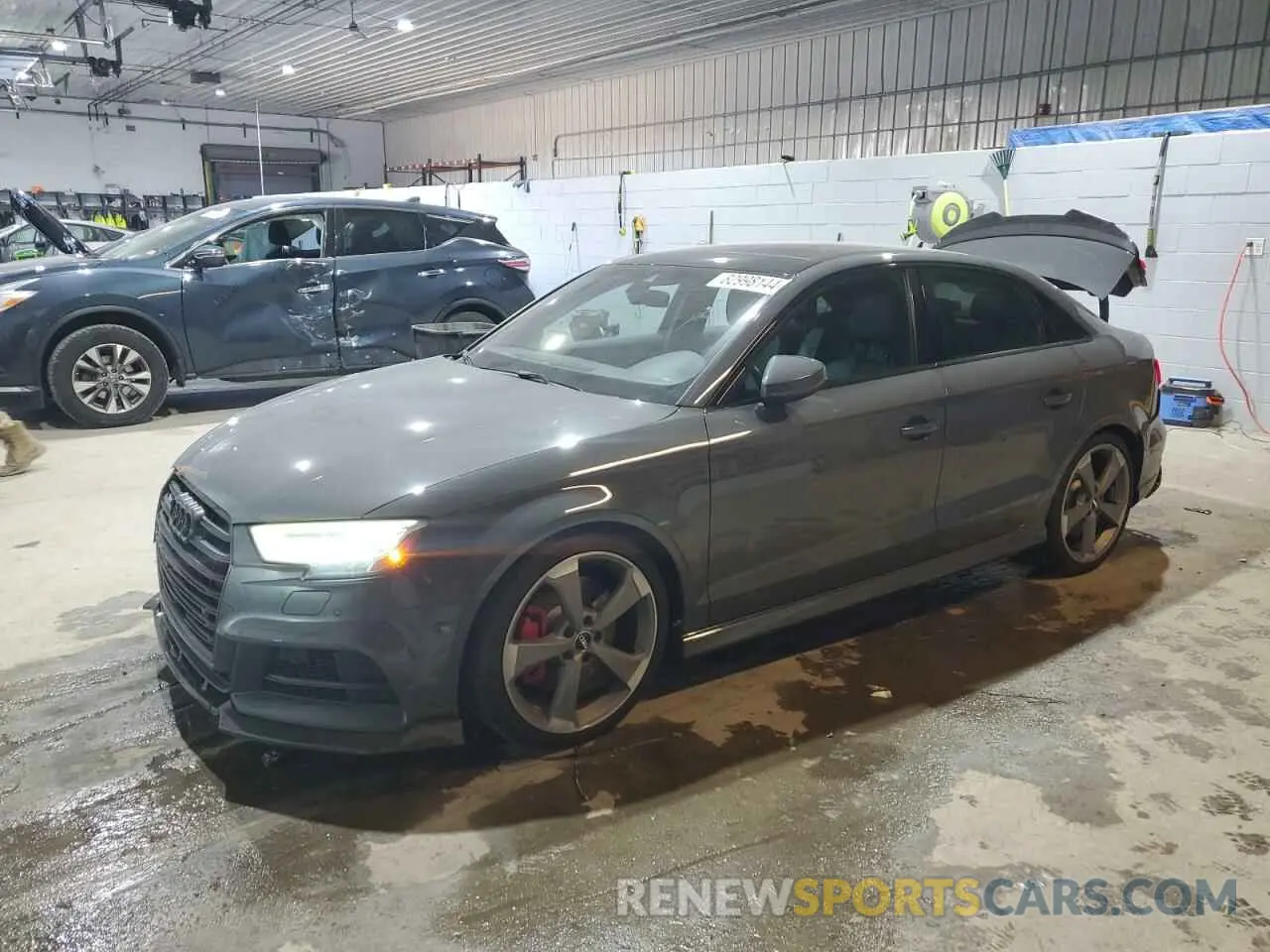 1 Photograph of a damaged car WAUF1GFF6K1020467 AUDI S3 2019