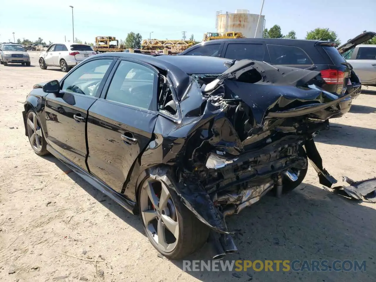 3 Photograph of a damaged car WAUB1GFF4LA094437 AUDI S3 2020
