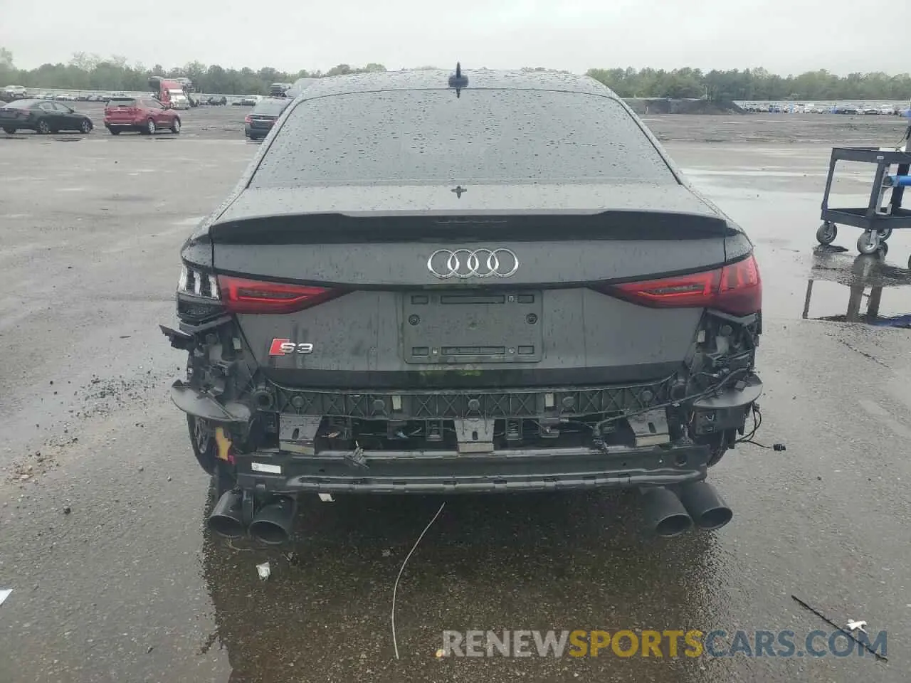 6 Photograph of a damaged car WAUH3DGY6NA088645 AUDI S3 2022
