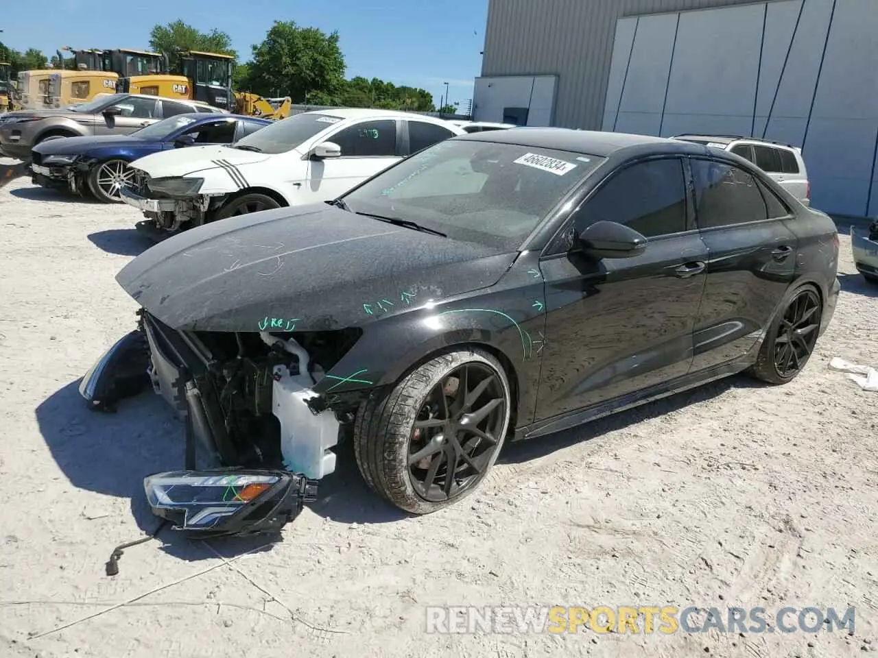 1 Фотография поврежденного автомобиля WAUG3DGY1PA068267 AUDI S3 2023