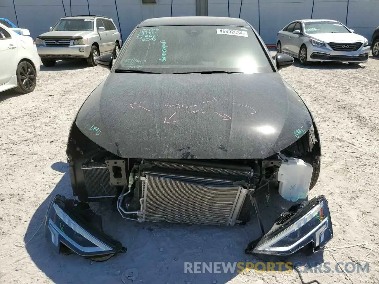 5 Фотография поврежденного автомобиля WAUG3DGY1PA068267 AUDI S3 2023