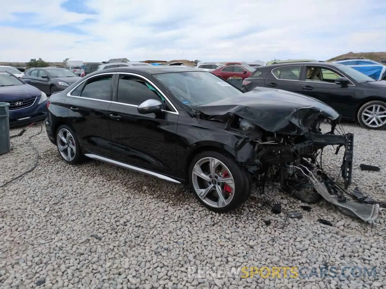 4 Фотография поврежденного автомобиля WAUH3DGY2PA029238 AUDI S3 2023
