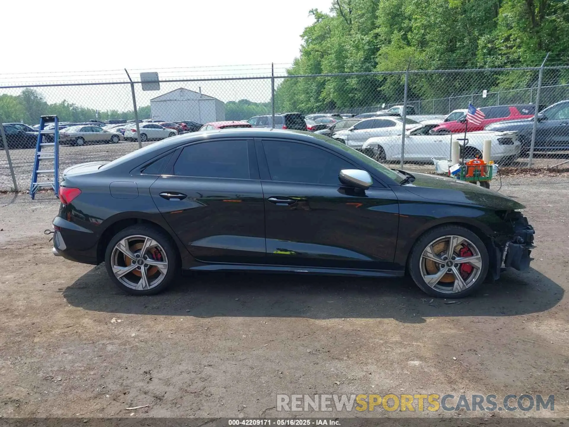 14 Photograph of a damaged car WAUH3DGY7PA033737 AUDI S3 2023