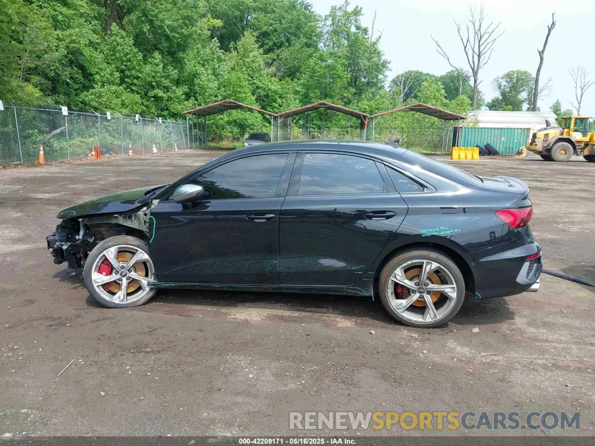 15 Photograph of a damaged car WAUH3DGY7PA033737 AUDI S3 2023