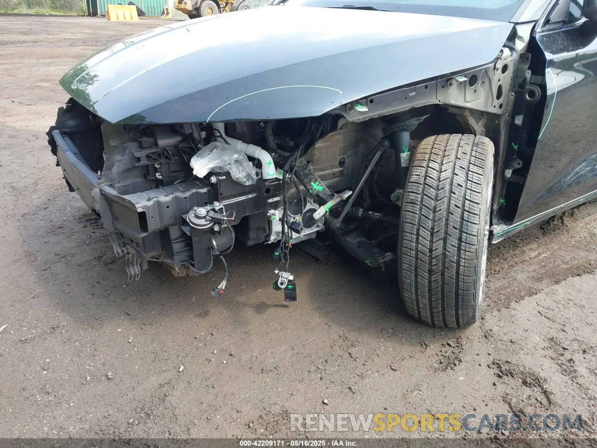 6 Photograph of a damaged car WAUH3DGY7PA033737 AUDI S3 2023