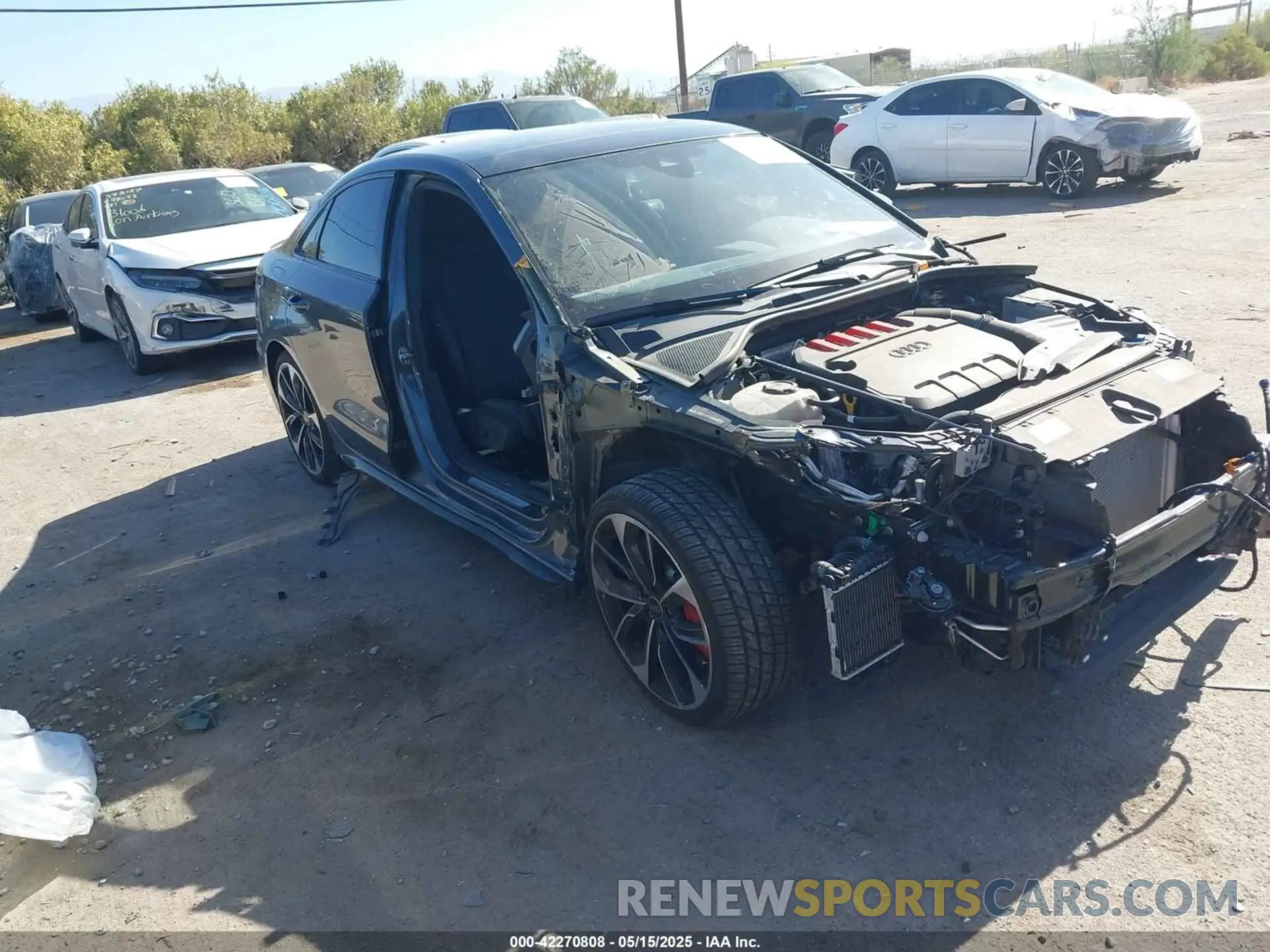 1 Photograph of a damaged car WAUJ3DGY3PA148997 AUDI S3 2023