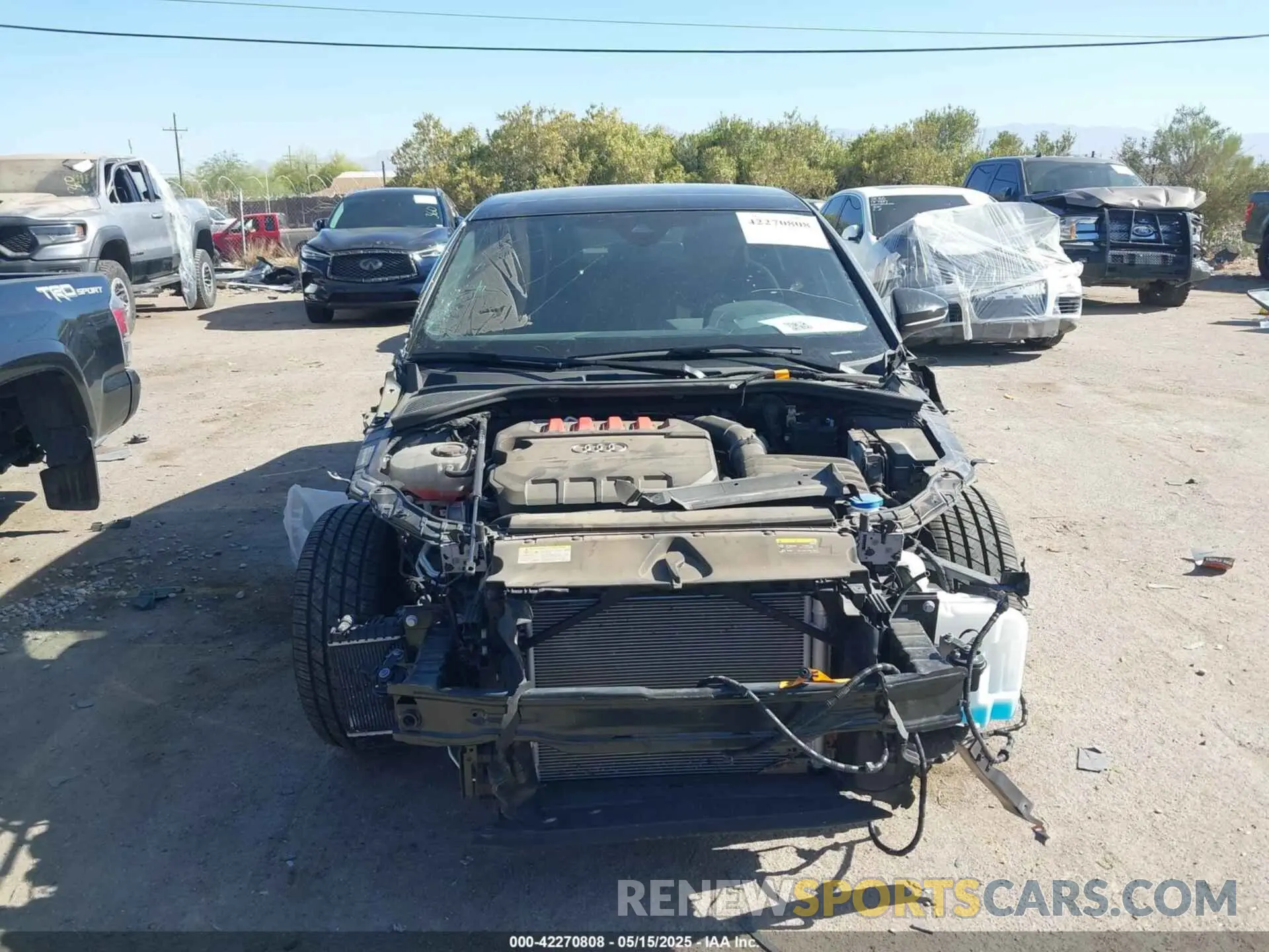 13 Photograph of a damaged car WAUJ3DGY3PA148997 AUDI S3 2023