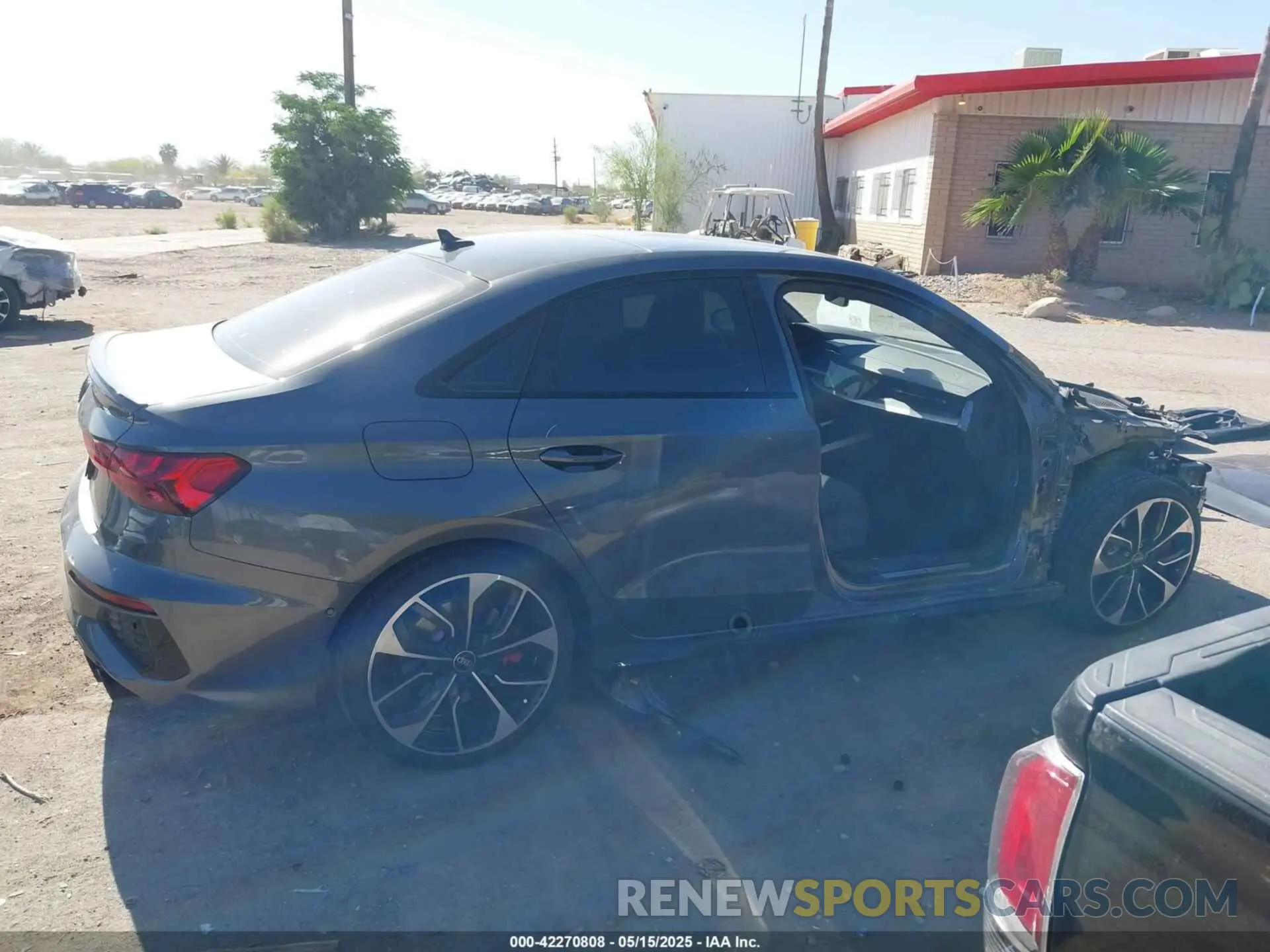 14 Photograph of a damaged car WAUJ3DGY3PA148997 AUDI S3 2023