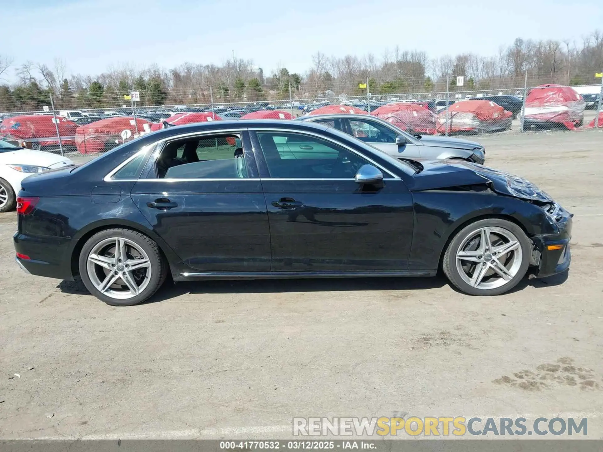 13 Photograph of a damaged car WAUA4AF40KA002169 AUDI S4 2019