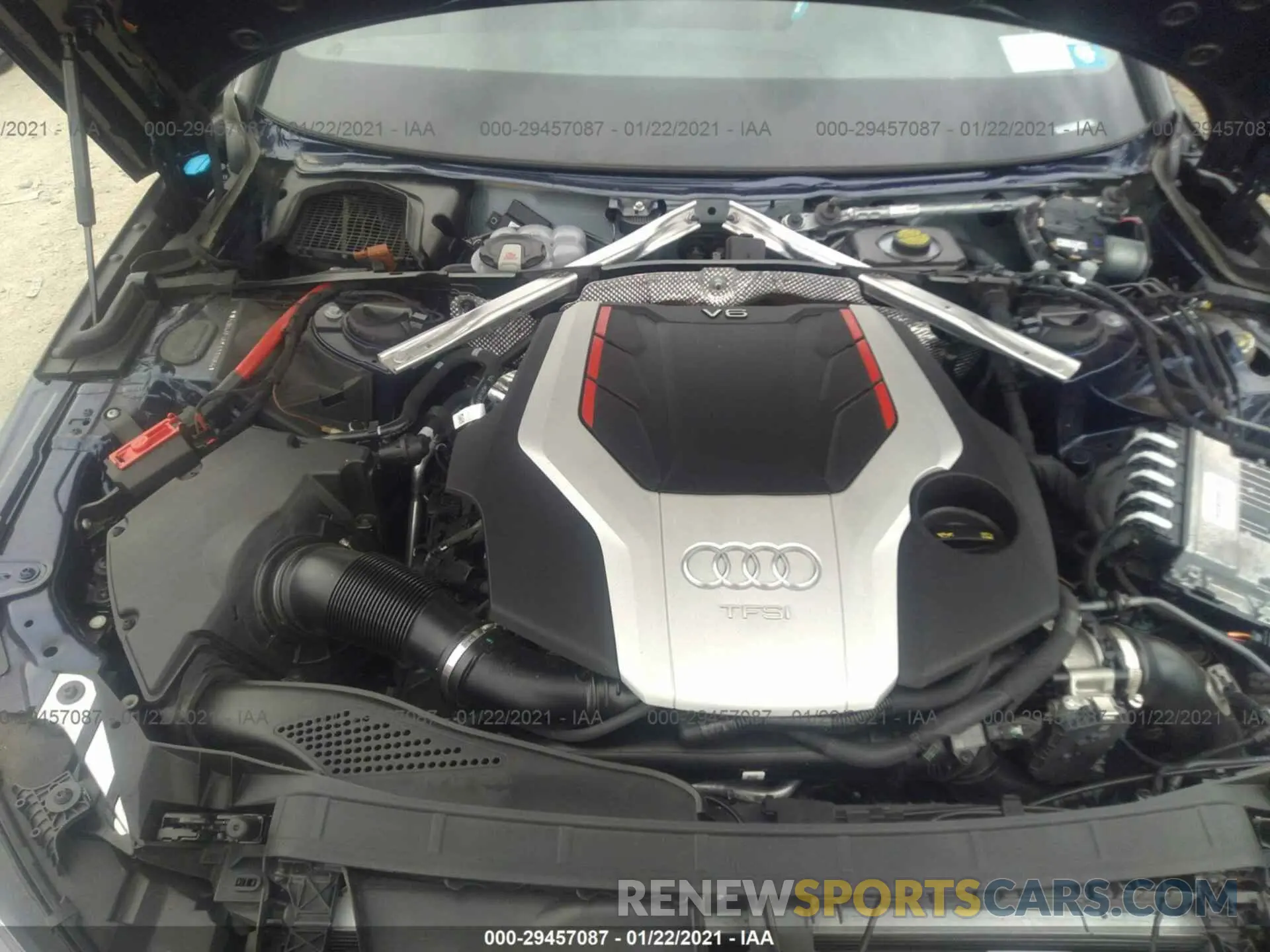 10 Photograph of a damaged car WAUB4AF46KA119064 AUDI S4 2019