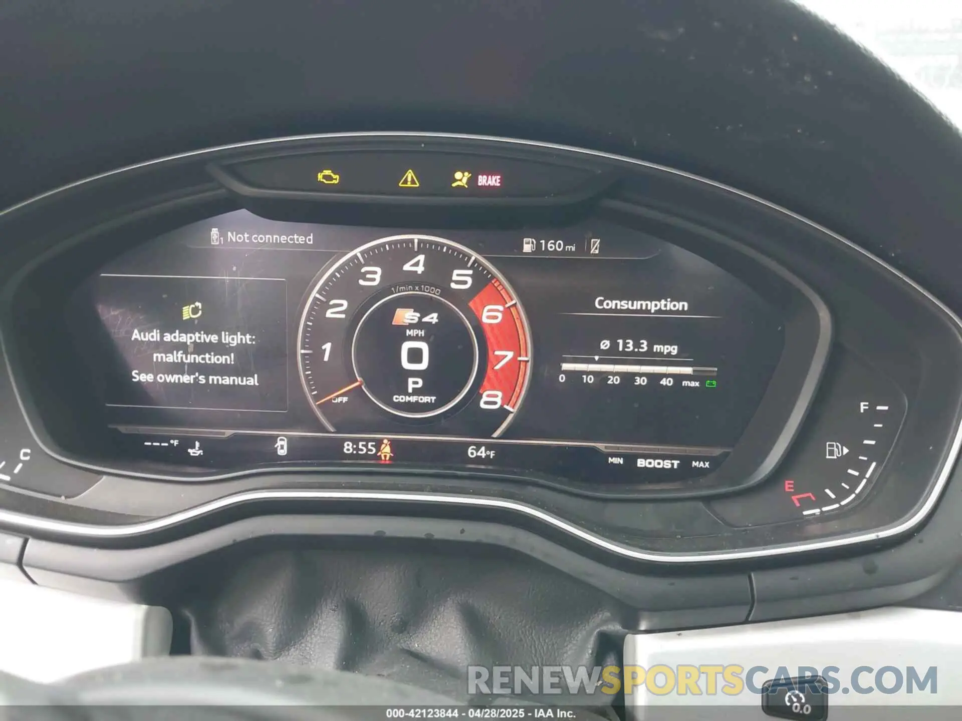 7 Photograph of a damaged car WAUB4AF49KA089090 AUDI S4 2019