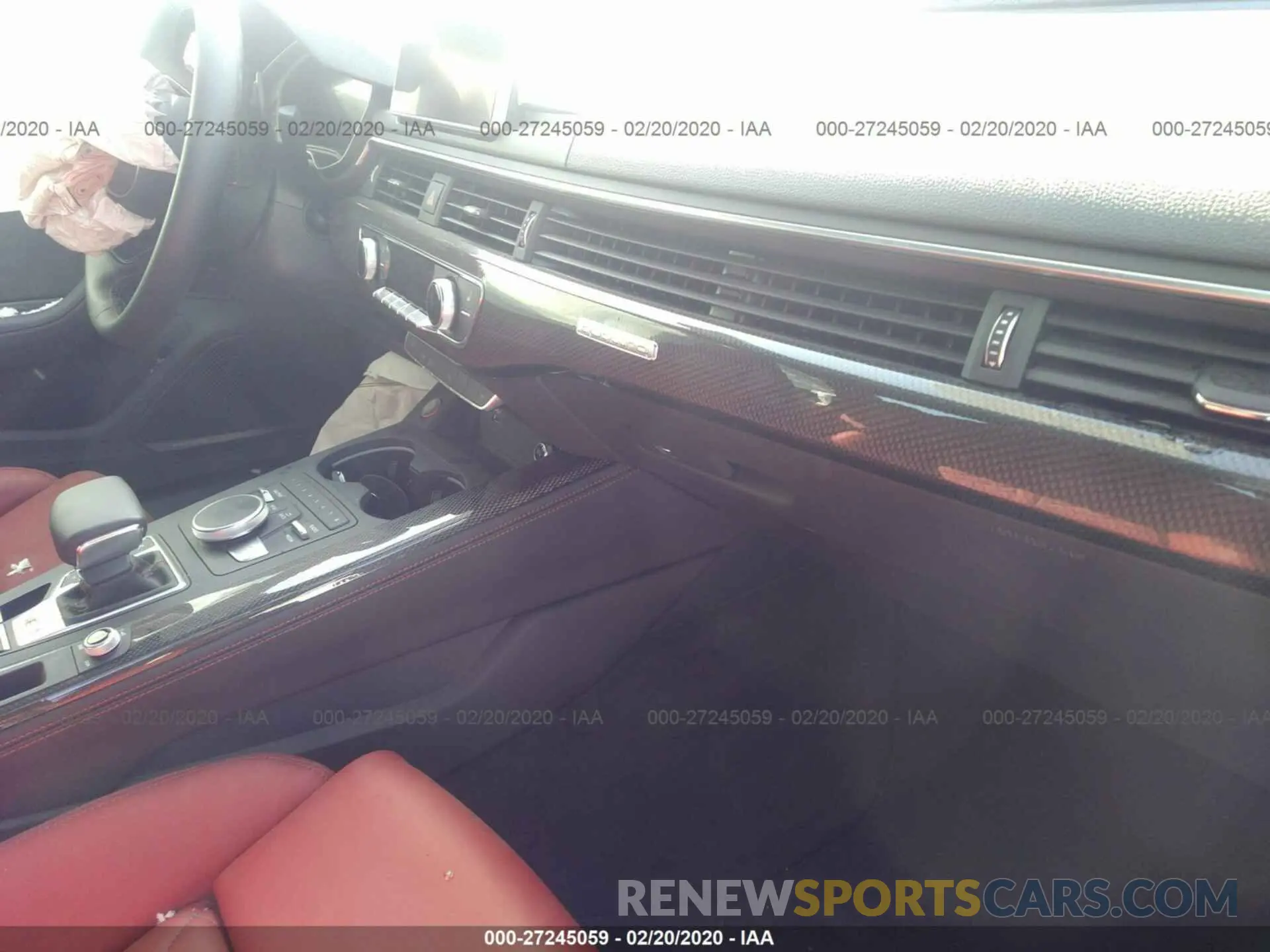 5 Photograph of a damaged car WAUB4AF49KA114098 AUDI S4 2019