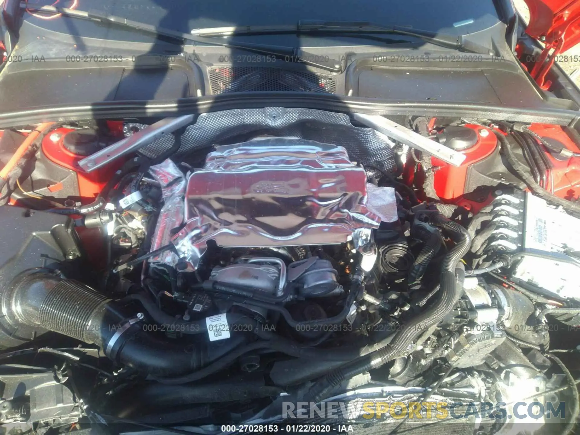 10 Photograph of a damaged car WAUC4AF46KA054365 AUDI S4 2019