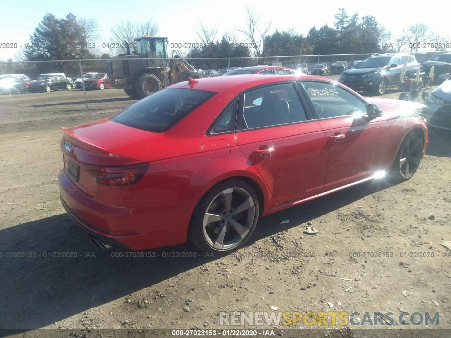 4 Photograph of a damaged car WAUC4AF46KA054365 AUDI S4 2019