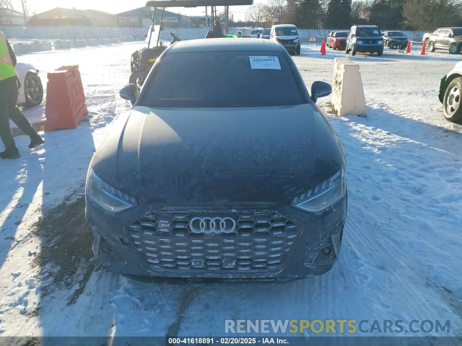 12 Photograph of a damaged car WAUB4AF47MA063249 AUDI S4 2021