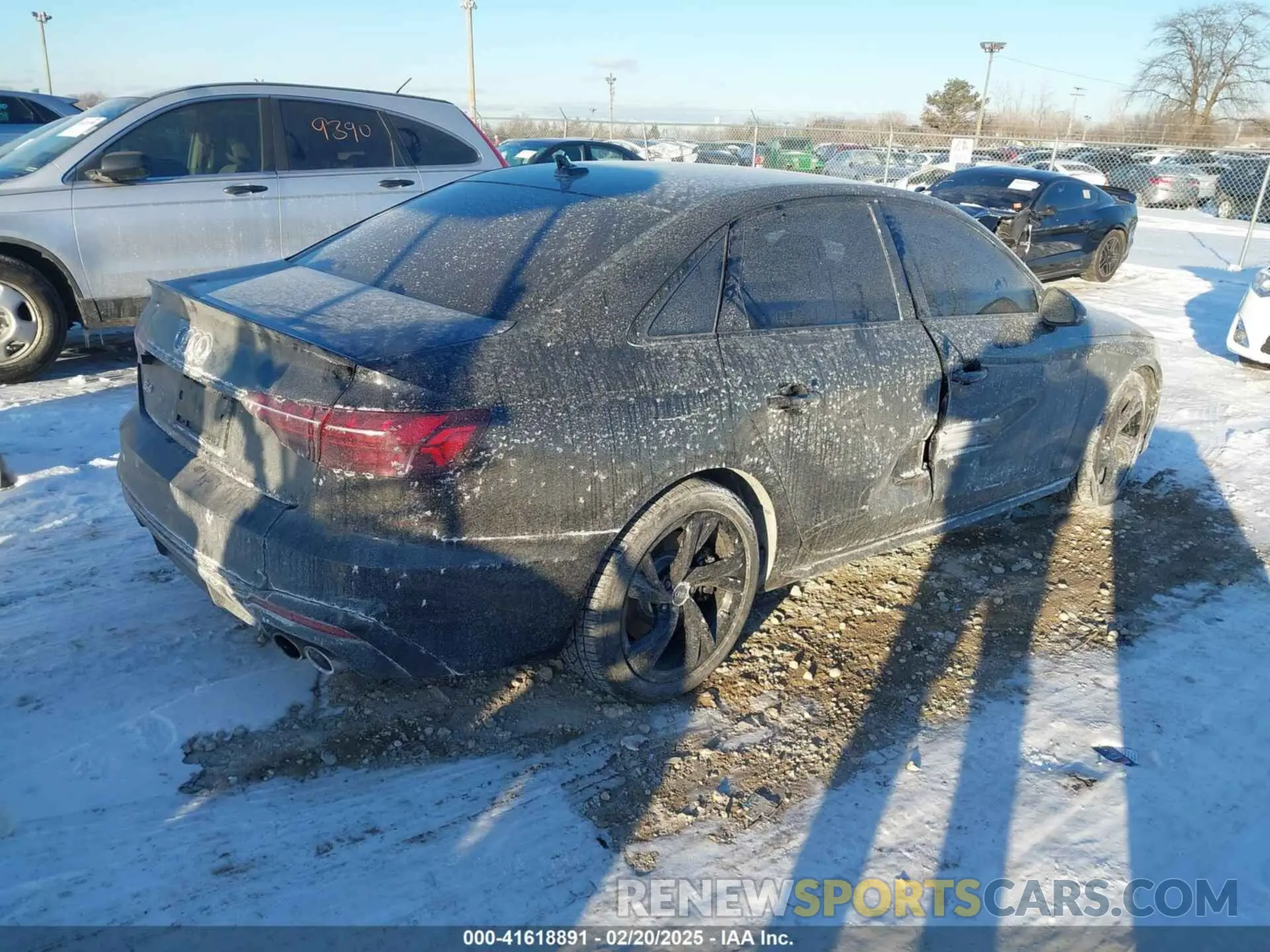 4 Photograph of a damaged car WAUB4AF47MA063249 AUDI S4 2021