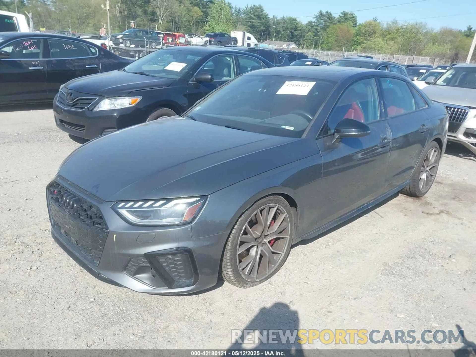 2 Фотография поврежденного автомобиля WAUC4AF43PA043654 AUDI S4 2023
