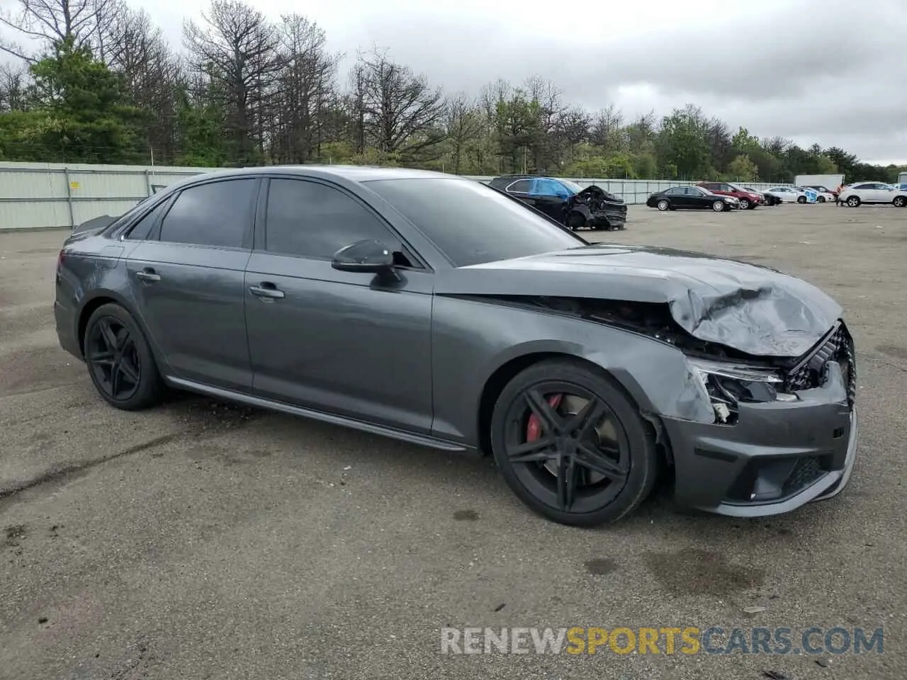 4 Фотография поврежденного автомобиля WAUB4AF48KA115193 AUDI S4/RS4 2019