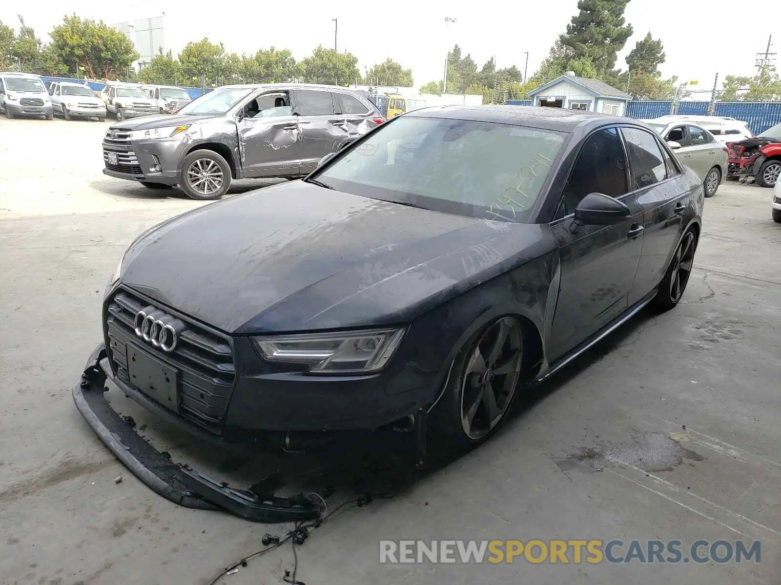 2 Photograph of a damaged car WAUC4AF42KA057215 AUDI S4/RS4 2019