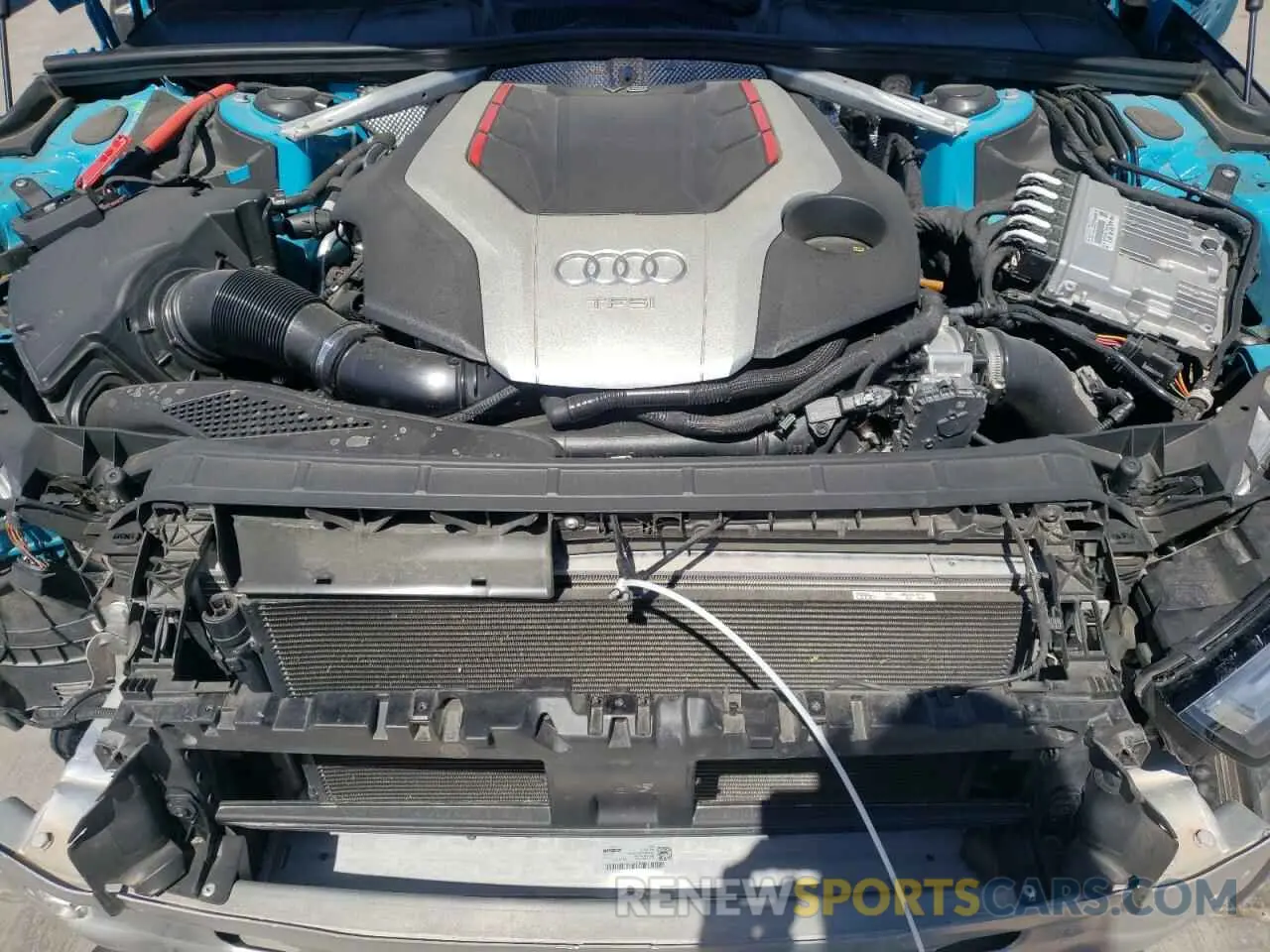 7 Photograph of a damaged car WAUC4AF48KA069255 AUDI S4/RS4 2019