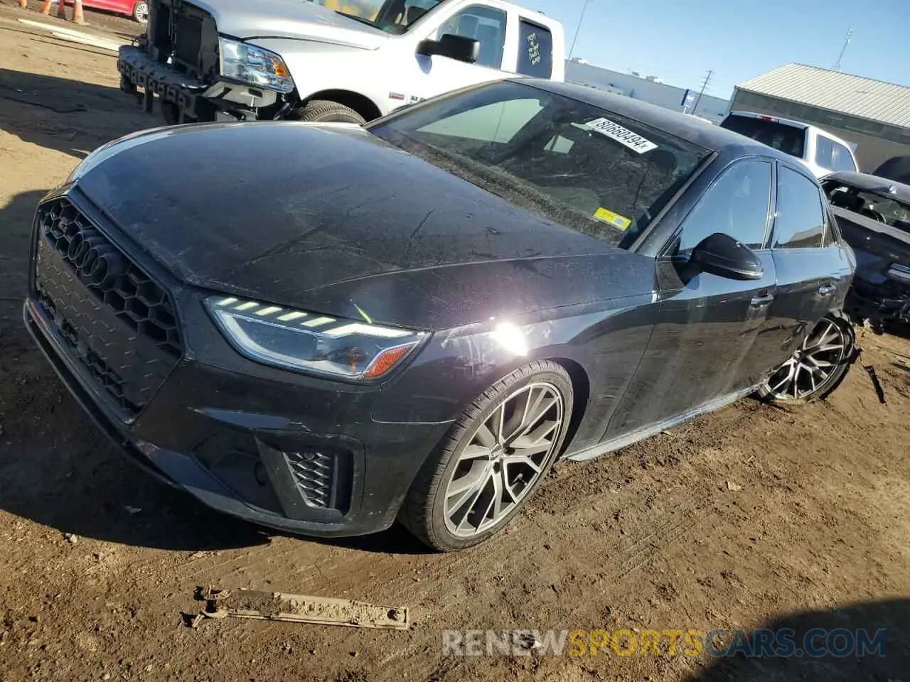1 Photograph of a damaged car WAUB4AF40MA049399 AUDI S4/RS4 2021
